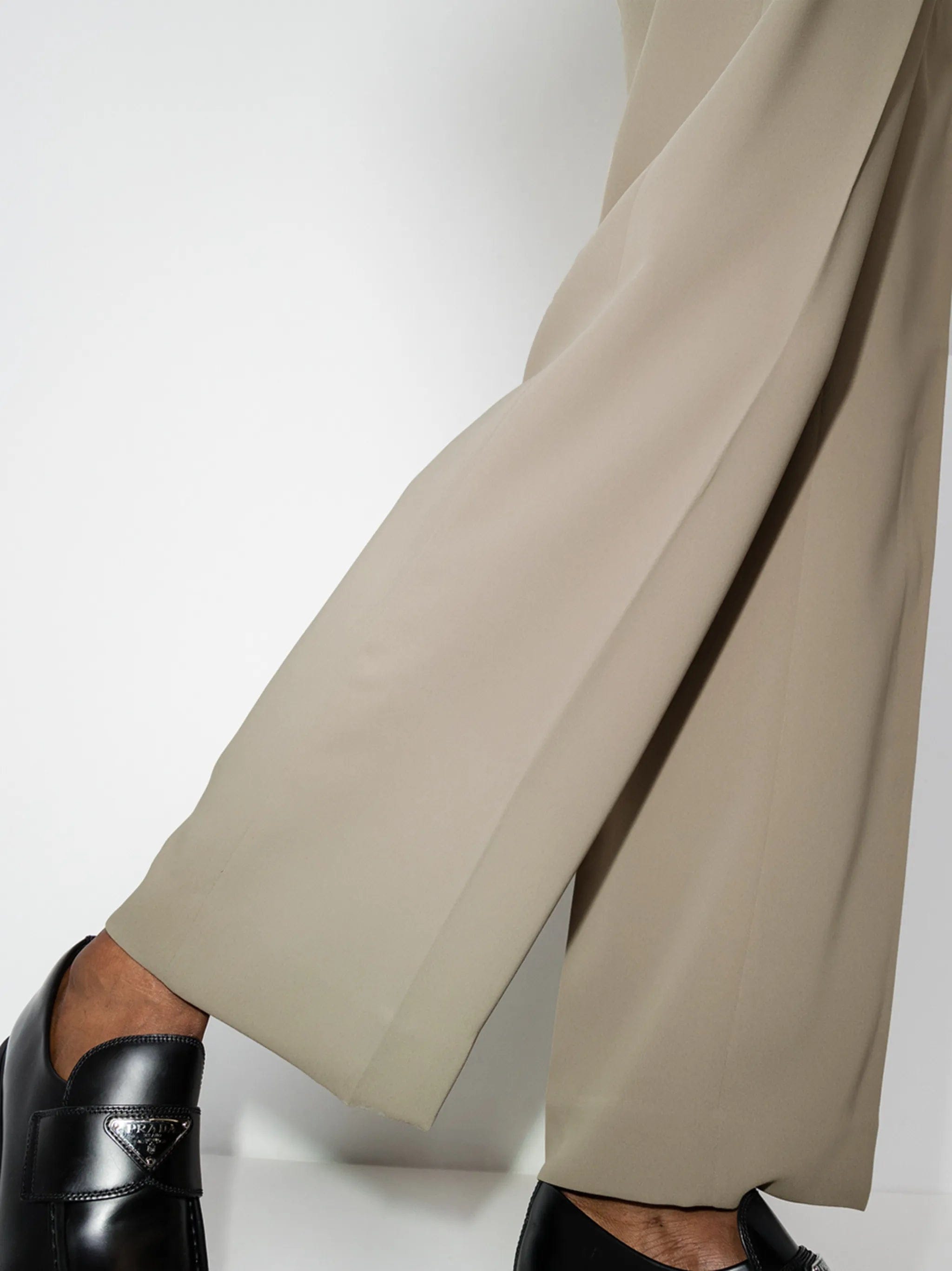 The Frankie Shop Isla wide - leg trousers