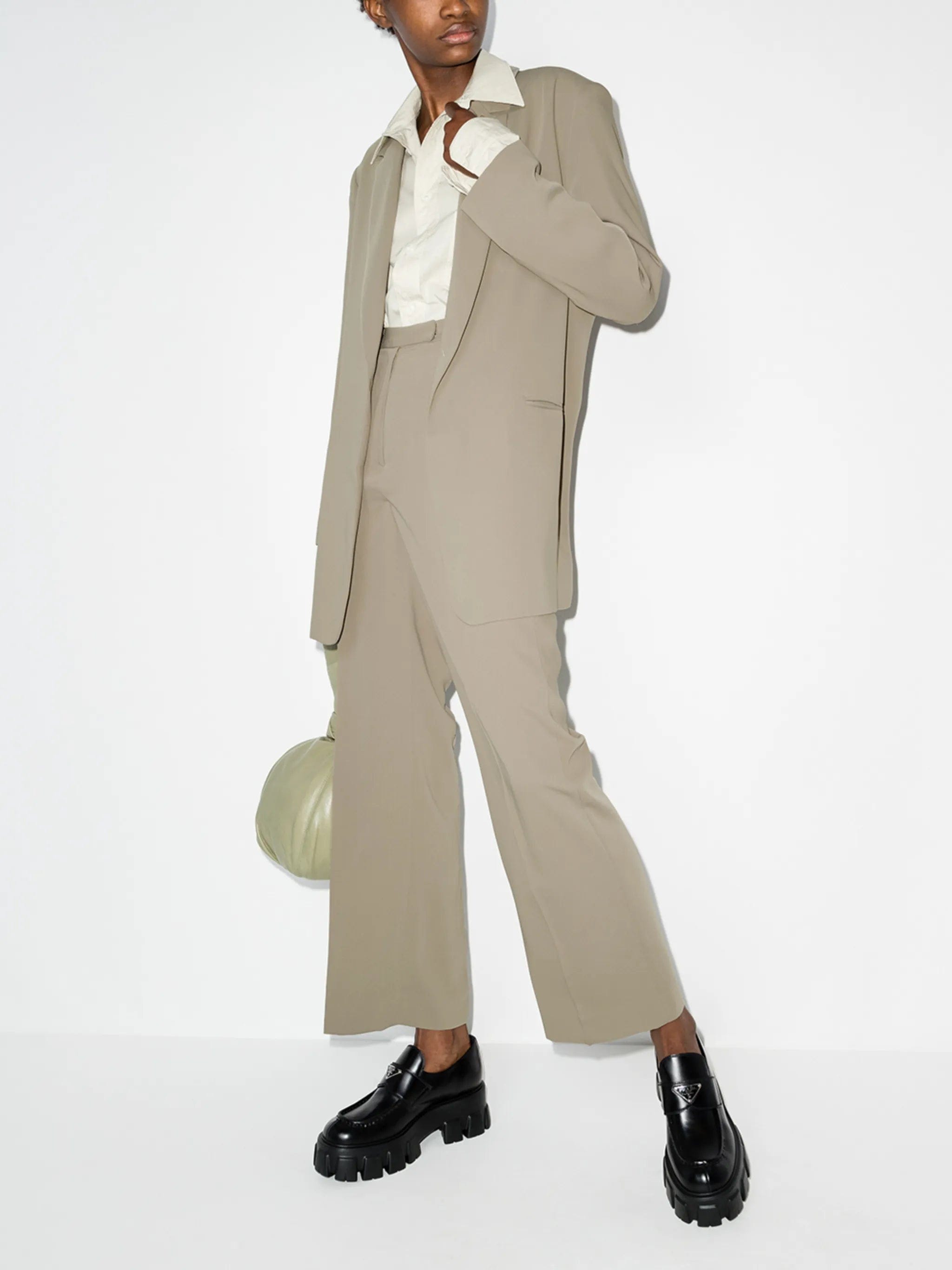 The Frankie Shop Isla wide - leg trousers