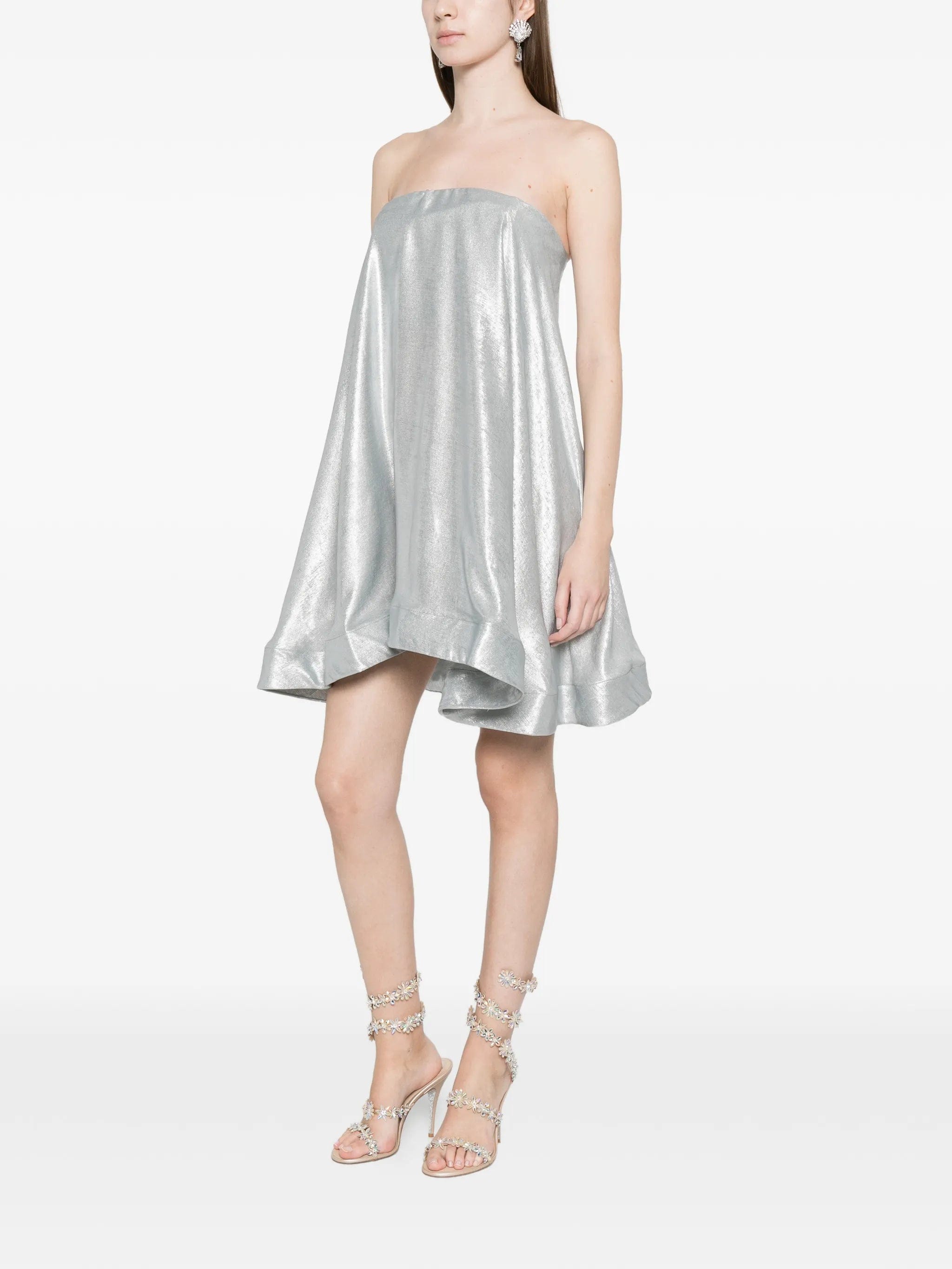 L'IDÉE shimmer mini dress