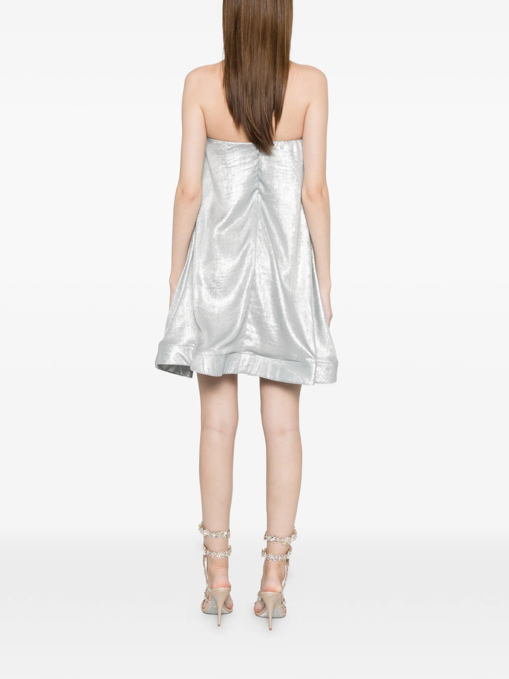 L'IDÉE shimmer mini dress