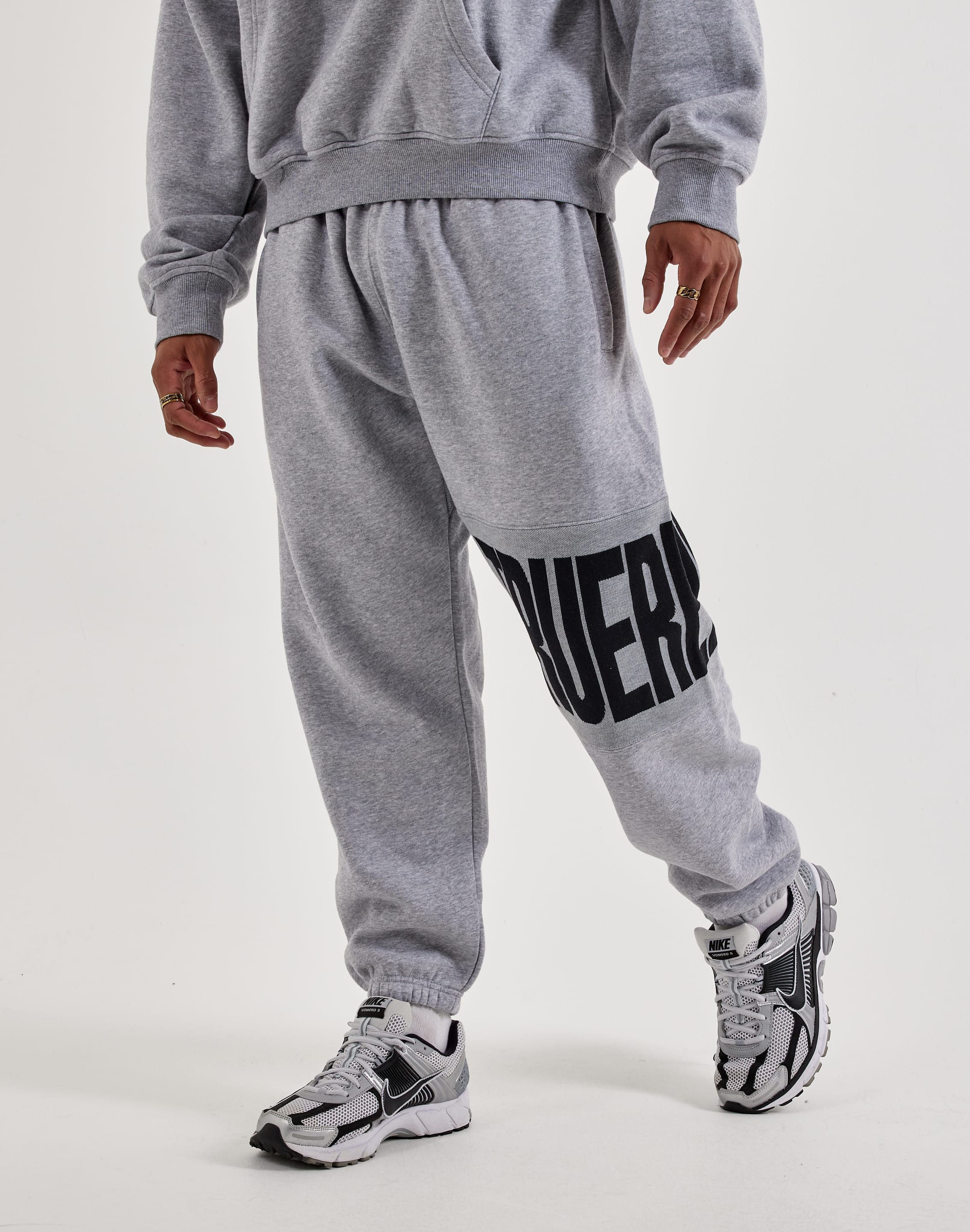 True Religion Knit Panel Fleece Joggers