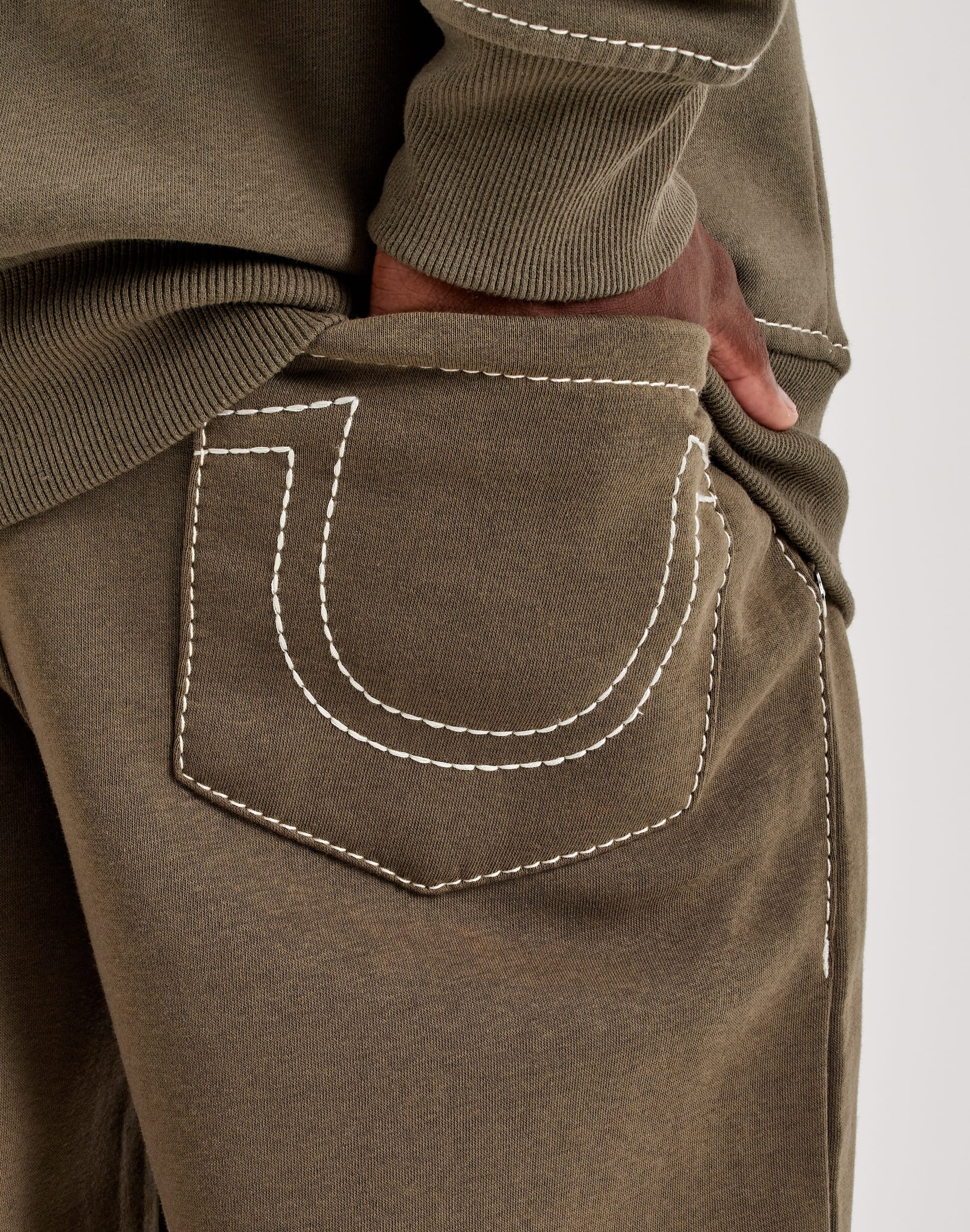 True Religion Heritage Big - T Fleece Joggers