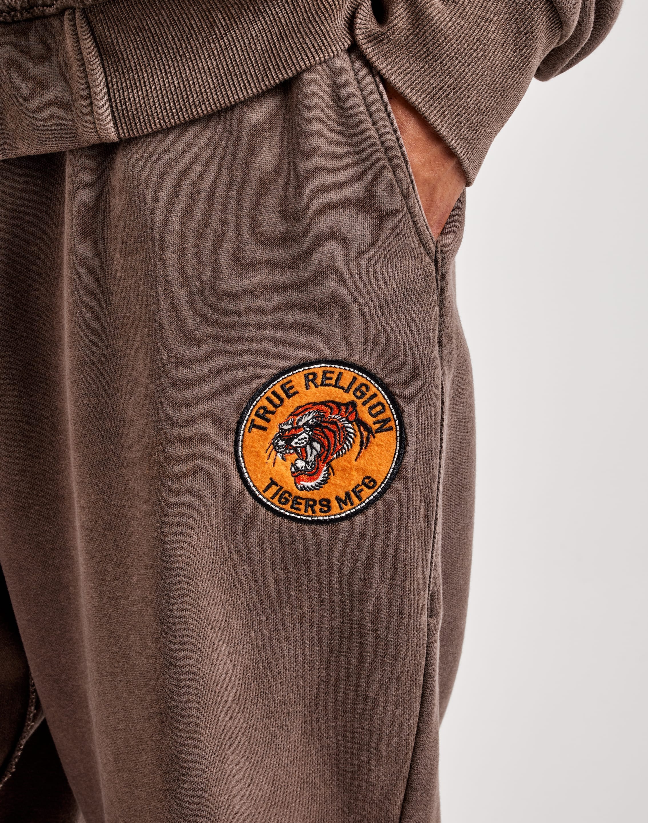 True Religion Vintage Tigers MFG Fleece Sweatpants