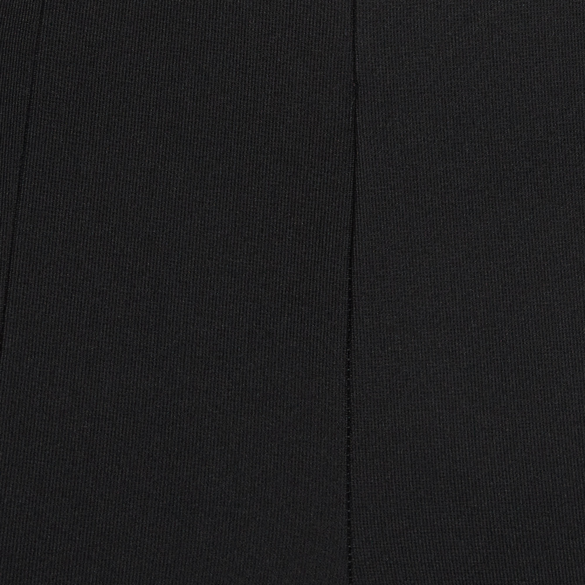 The Frankie Shop Black Jersey Regular Fit Pants