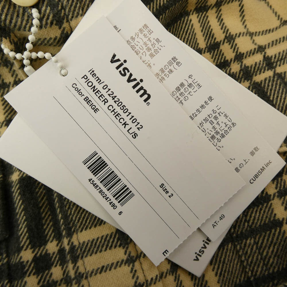 visvim [M] Visvim 24AW PIONEER CHECK L/S SHIRT