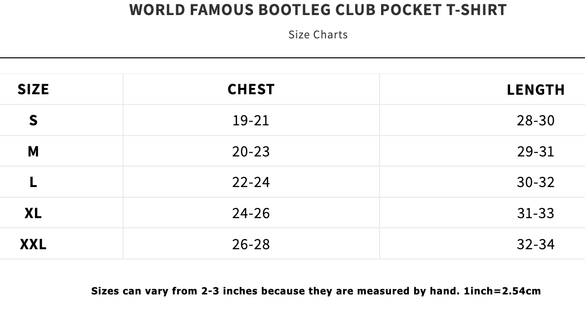Market WORLD FAMOUS BOOTLEG CLUB Pocket T-Shirt