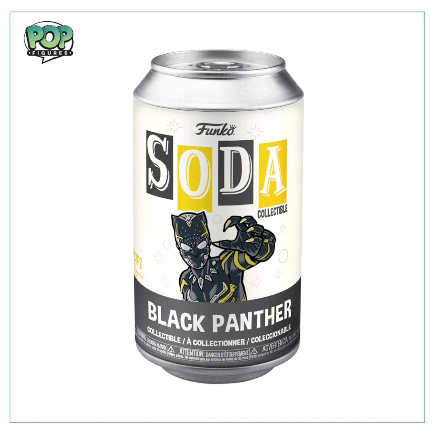 Marvel Black Panther Funko Soda Vinyl Figure! - Marvel - Chance Of Chase