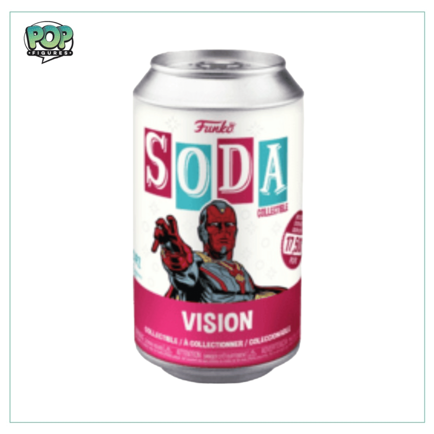 Marvel Vision Funko Soda Vinyl Figure! - Marvel - LE17500 Pcs - Chance of Chase