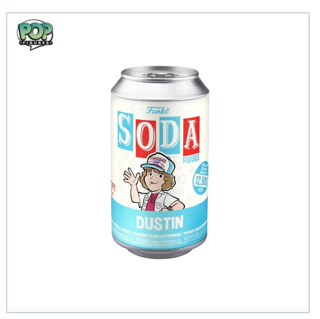Stranger Things Dustin Funko Soda Vinyl Figure! - Stranger Things - LE12500 Pcs - Chance of Chase