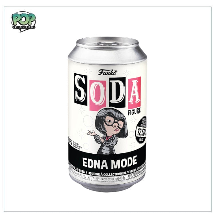 Disney Edna Mode Funko Soda Vinyl Figure! - Disney - LE12500 Pcs - Chance of Chase