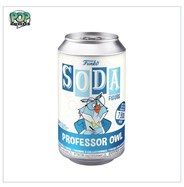 Professor Owl Funko Soda Vinyl Figure! - Disney - LE7500 Pcs - Chance of Chase