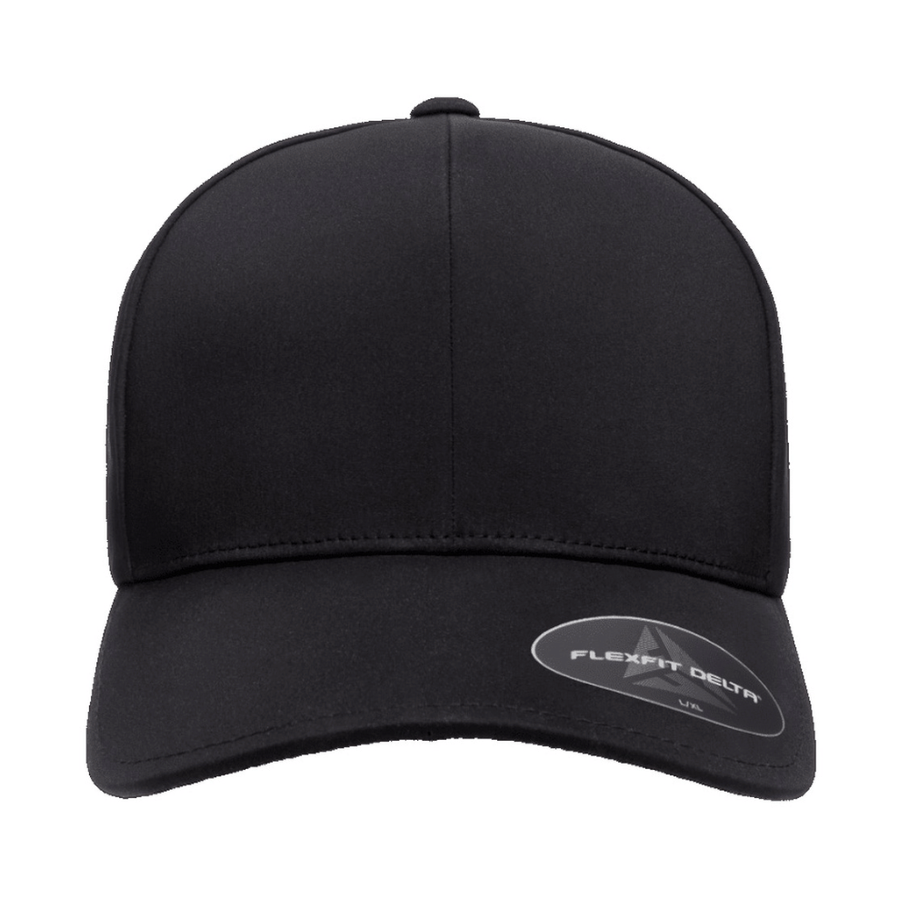 Flexfit Delta Fitted Cap (Black)