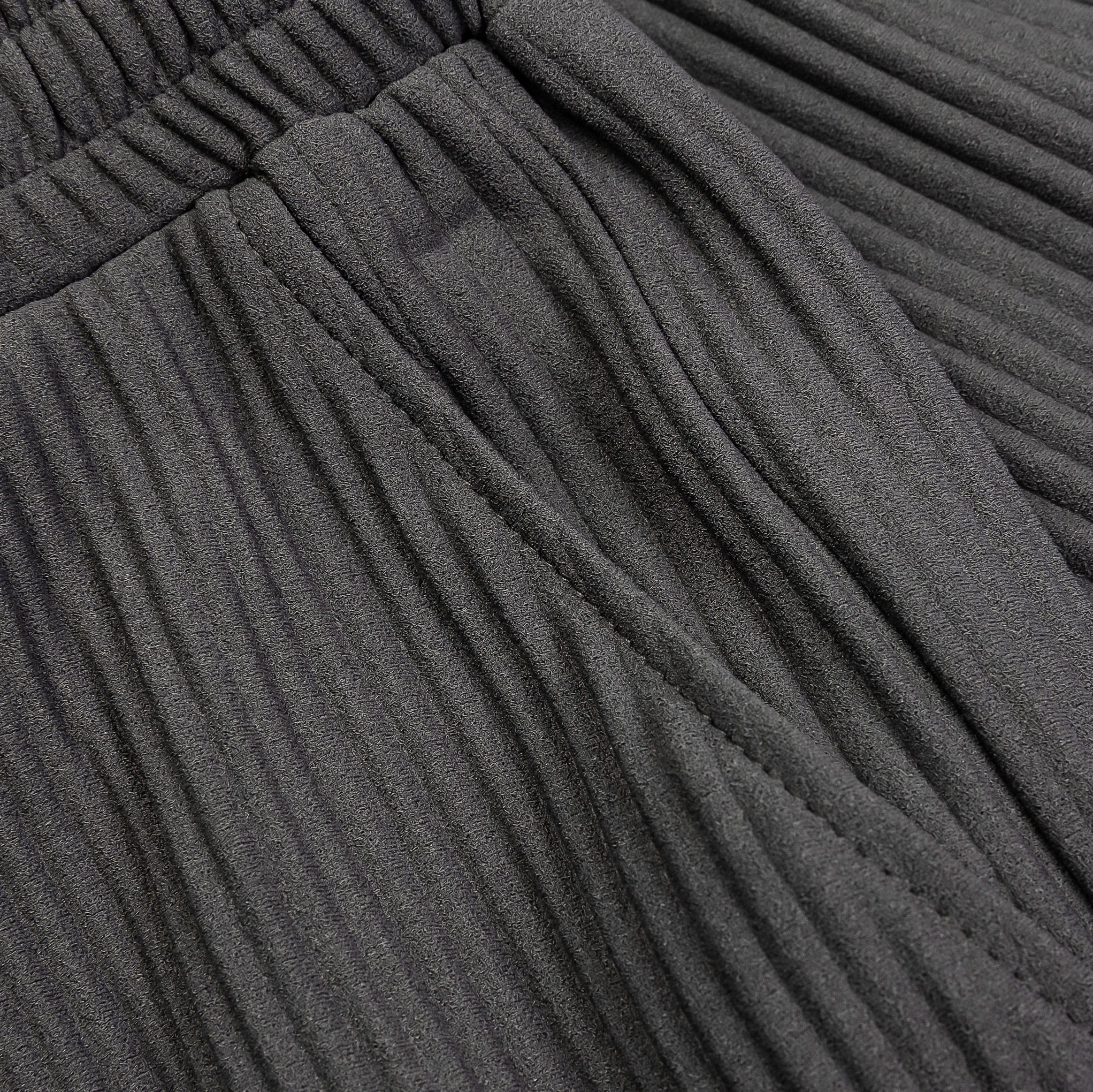 Maison Article Pleated Woven Pant Mens Pants (Grey)