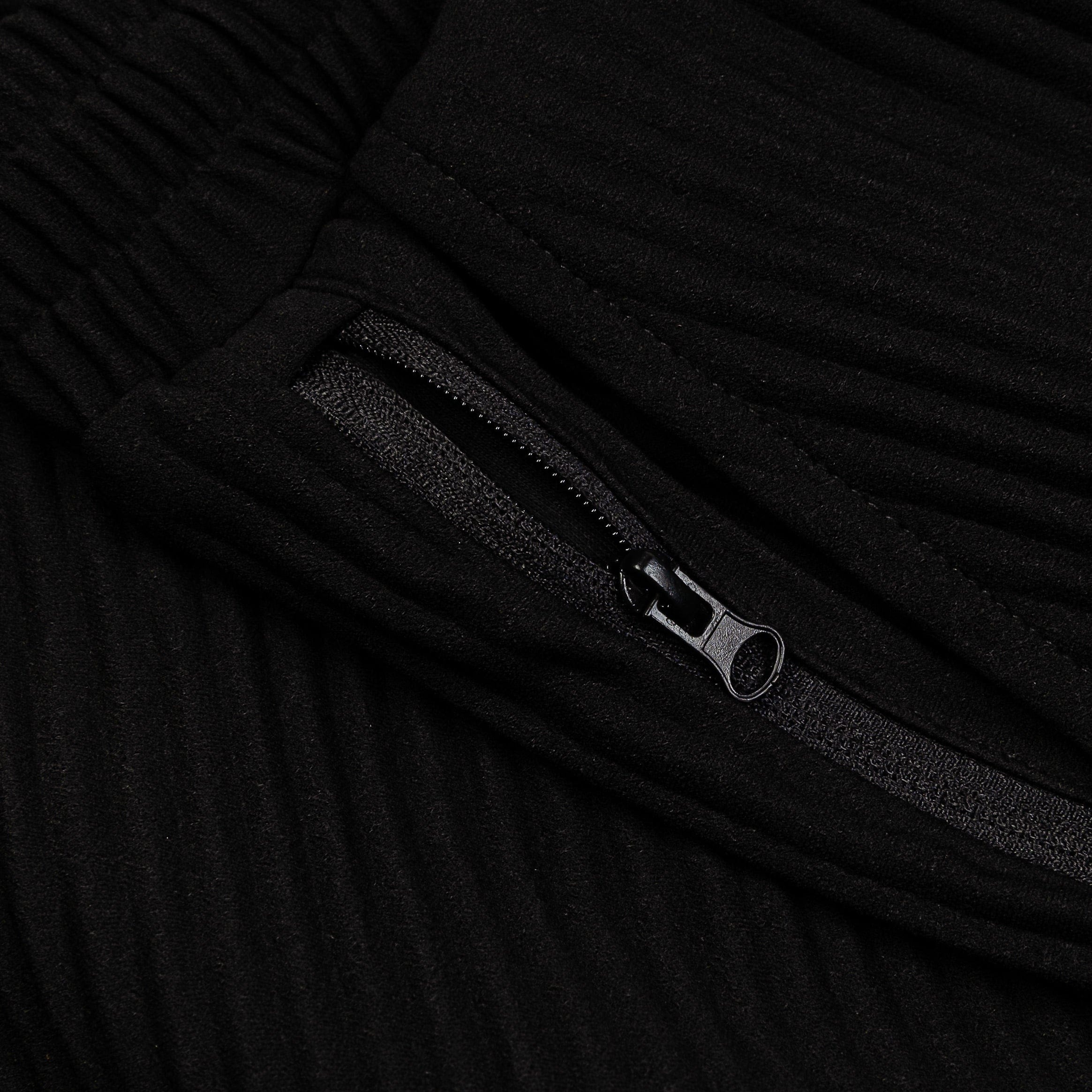 Maison Article Pleated Knit Mens Pants (Black)