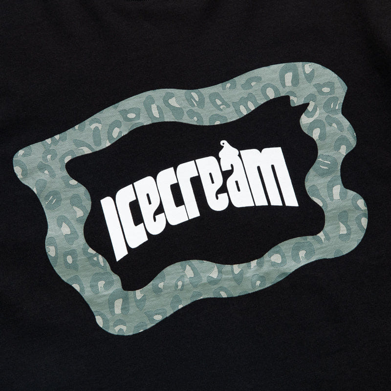 Ice Cream Leo T-Shirt - Black