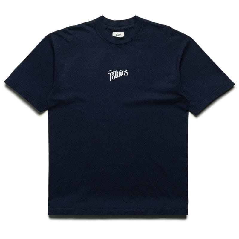 Core Politics Core Script T-Shirt - Navy