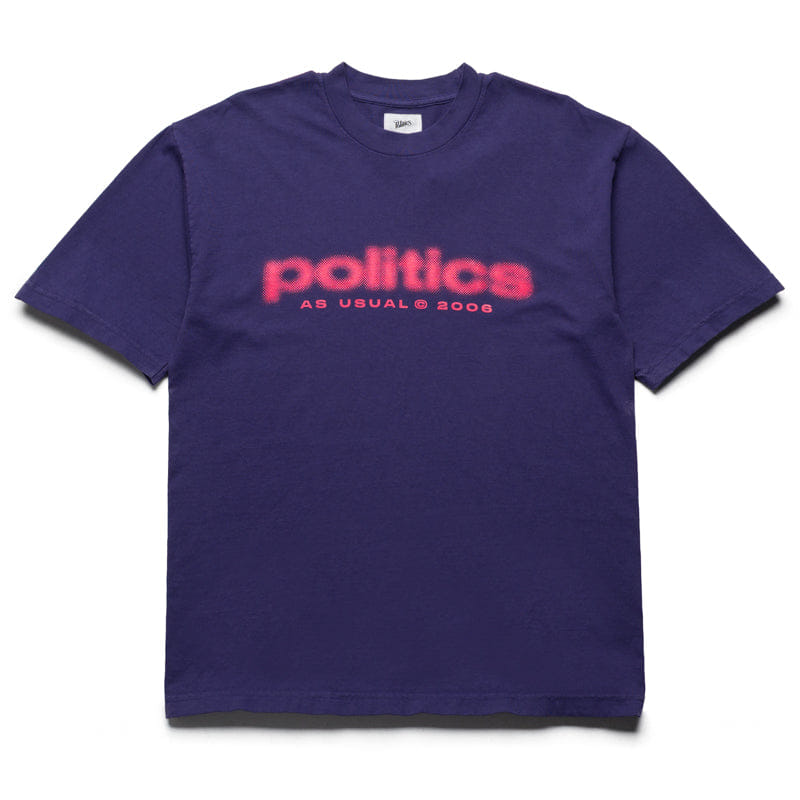 Purple Politics Blur T-Shirt - Purple