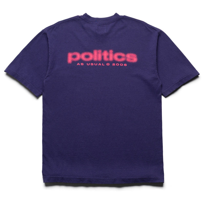 Purple Politics Blur T-Shirt - Purple