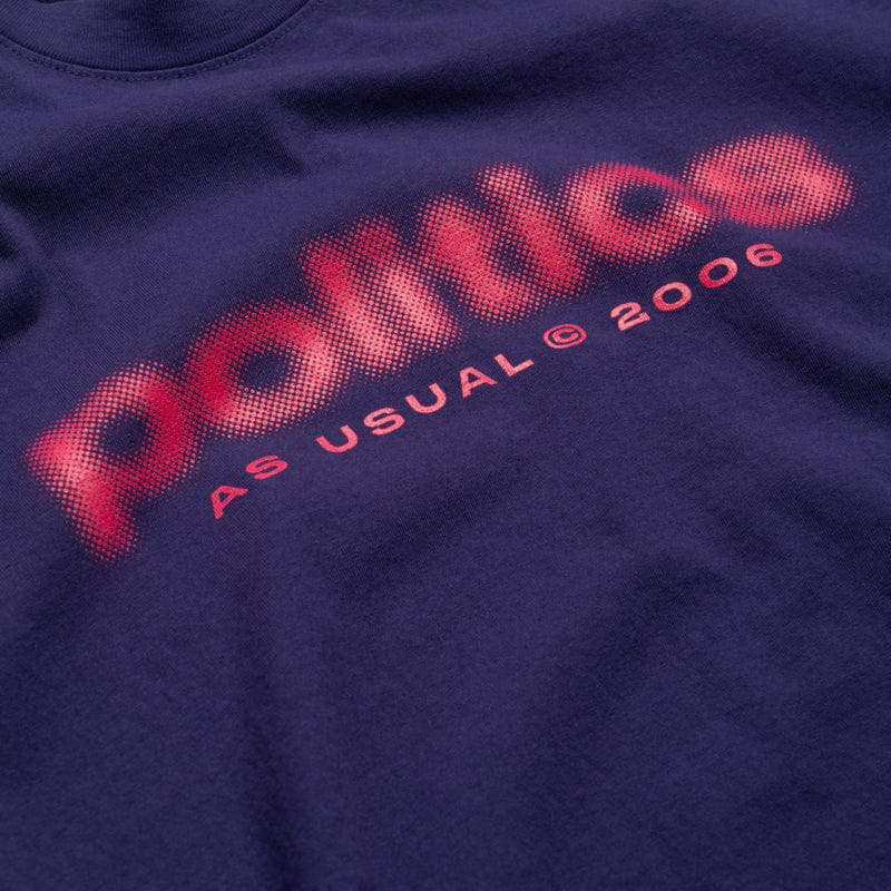 Purple Politics Blur T-Shirt - Purple