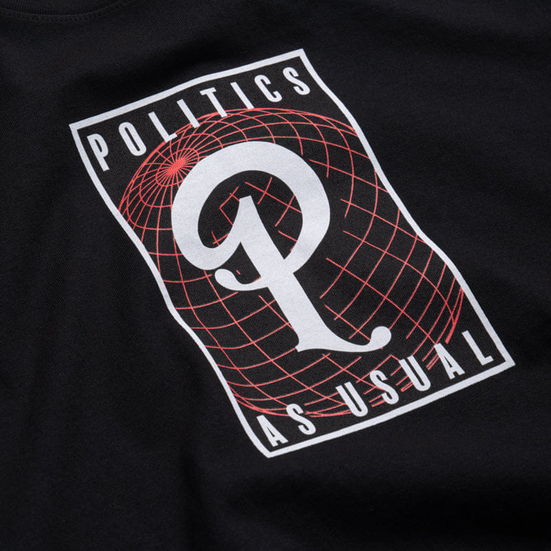 Globe Politics Globe T-Shirt - Black