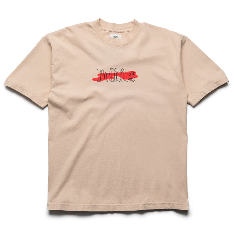 Politics Dustbowl T-Shirt - Beige