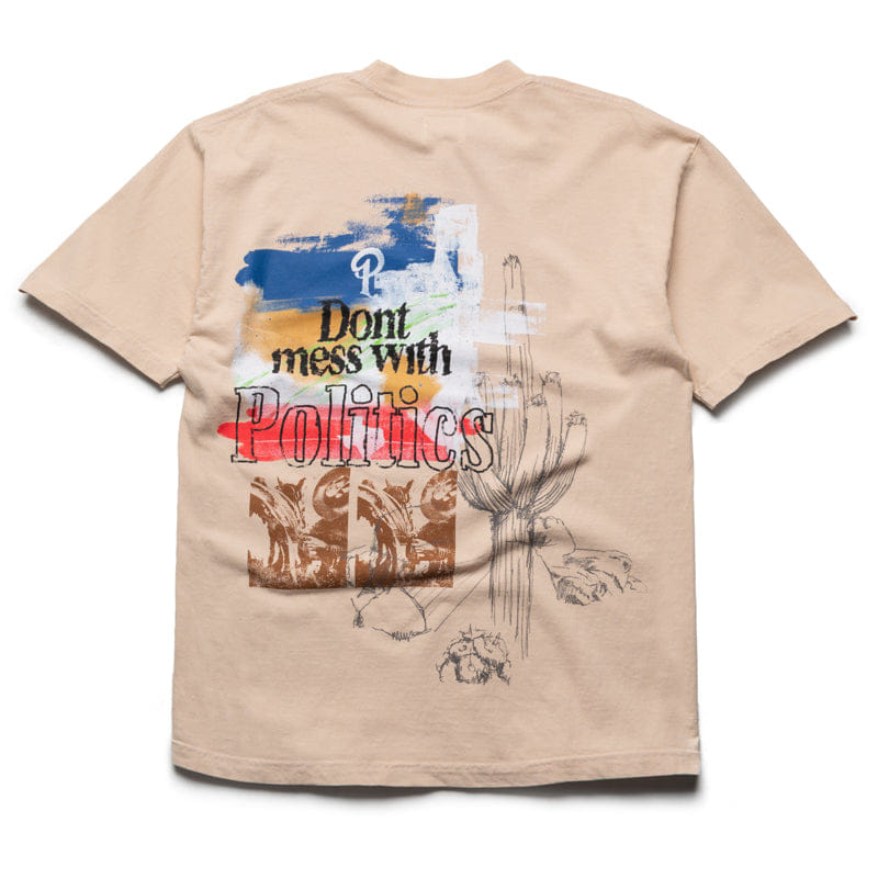 Politics Dustbowl T-Shirt - Beige