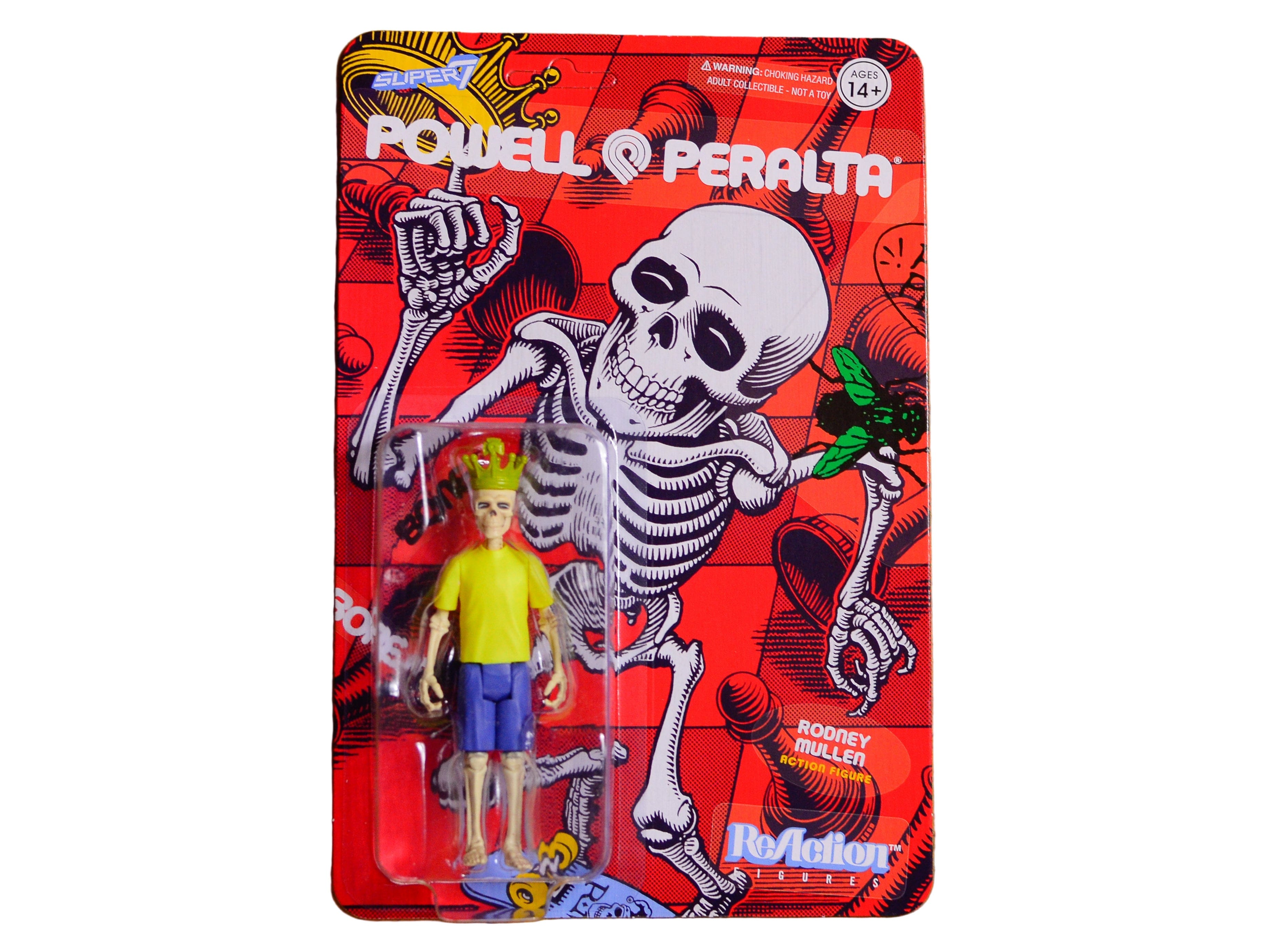 Super7 Rodney Mullen - Powell - Peralta ReAction Figure Wave 2
