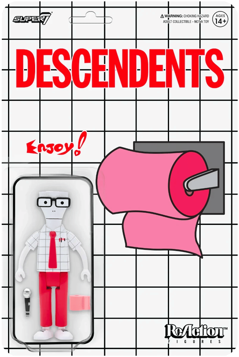Super7 Descendents - Enjoy! Milo ReAction 3.75" Action Figure