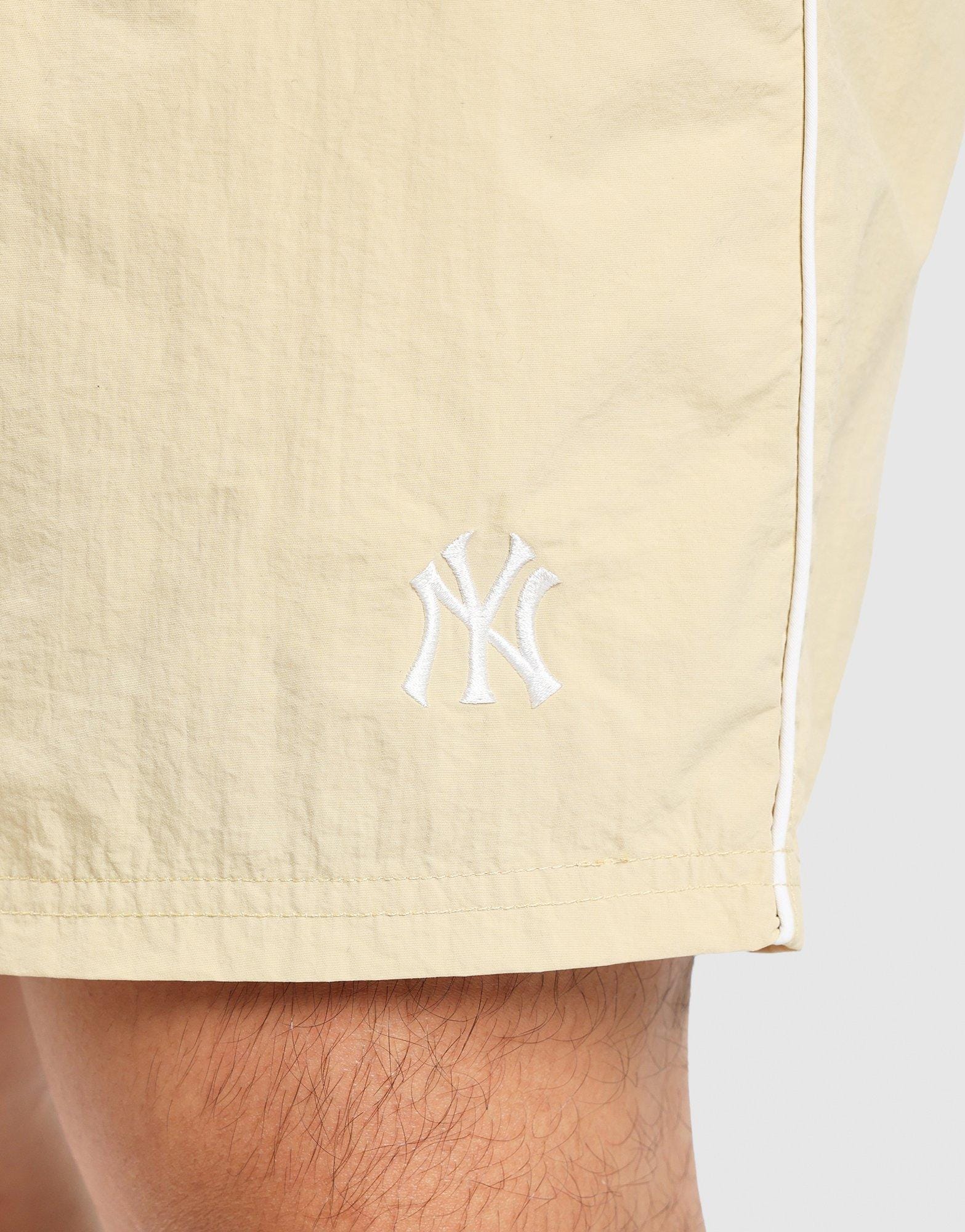 Majestic Emb Logo Piped Beach Short