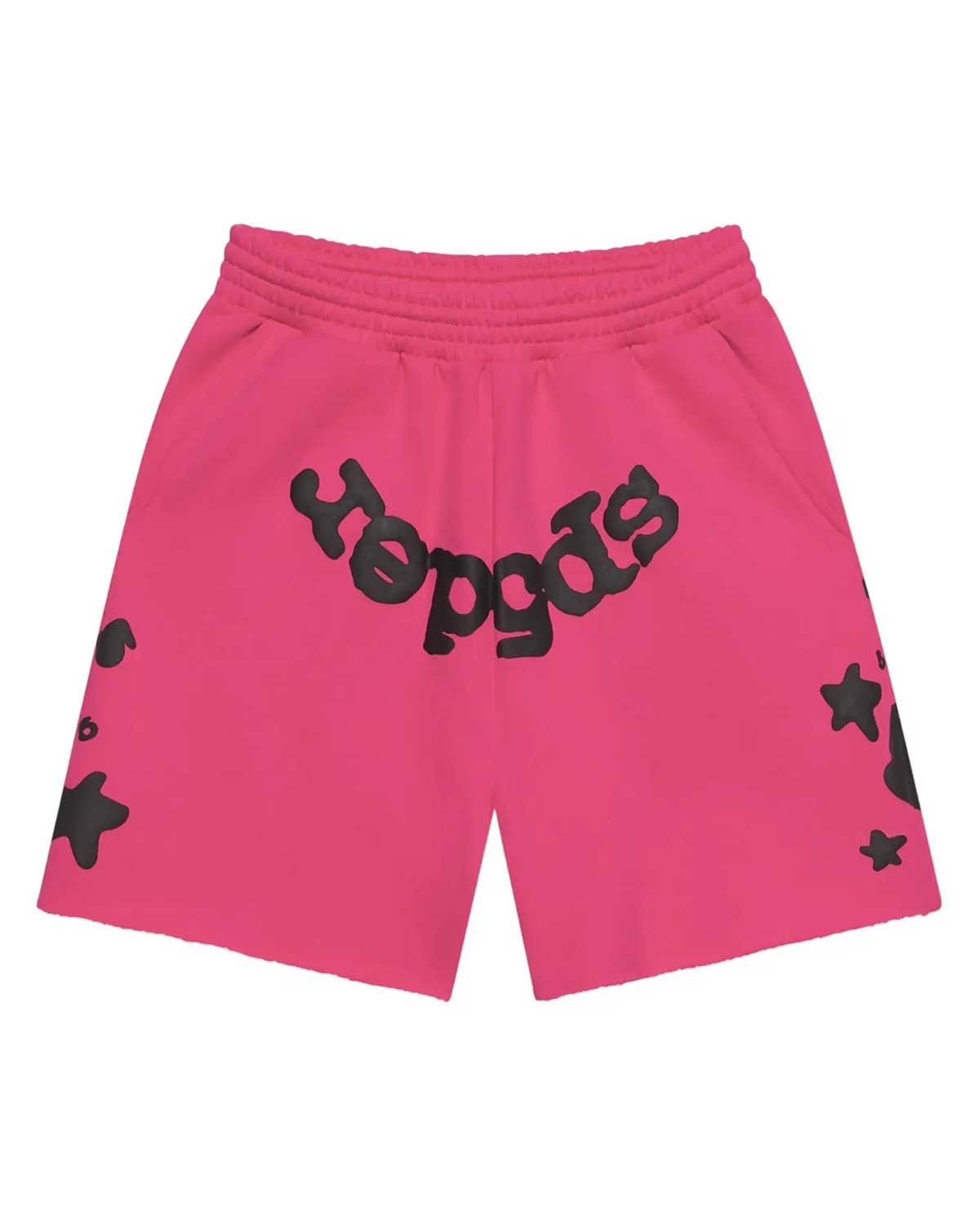 Sp5der Worldwide Sp5der Beluga Sweatshorts Pink