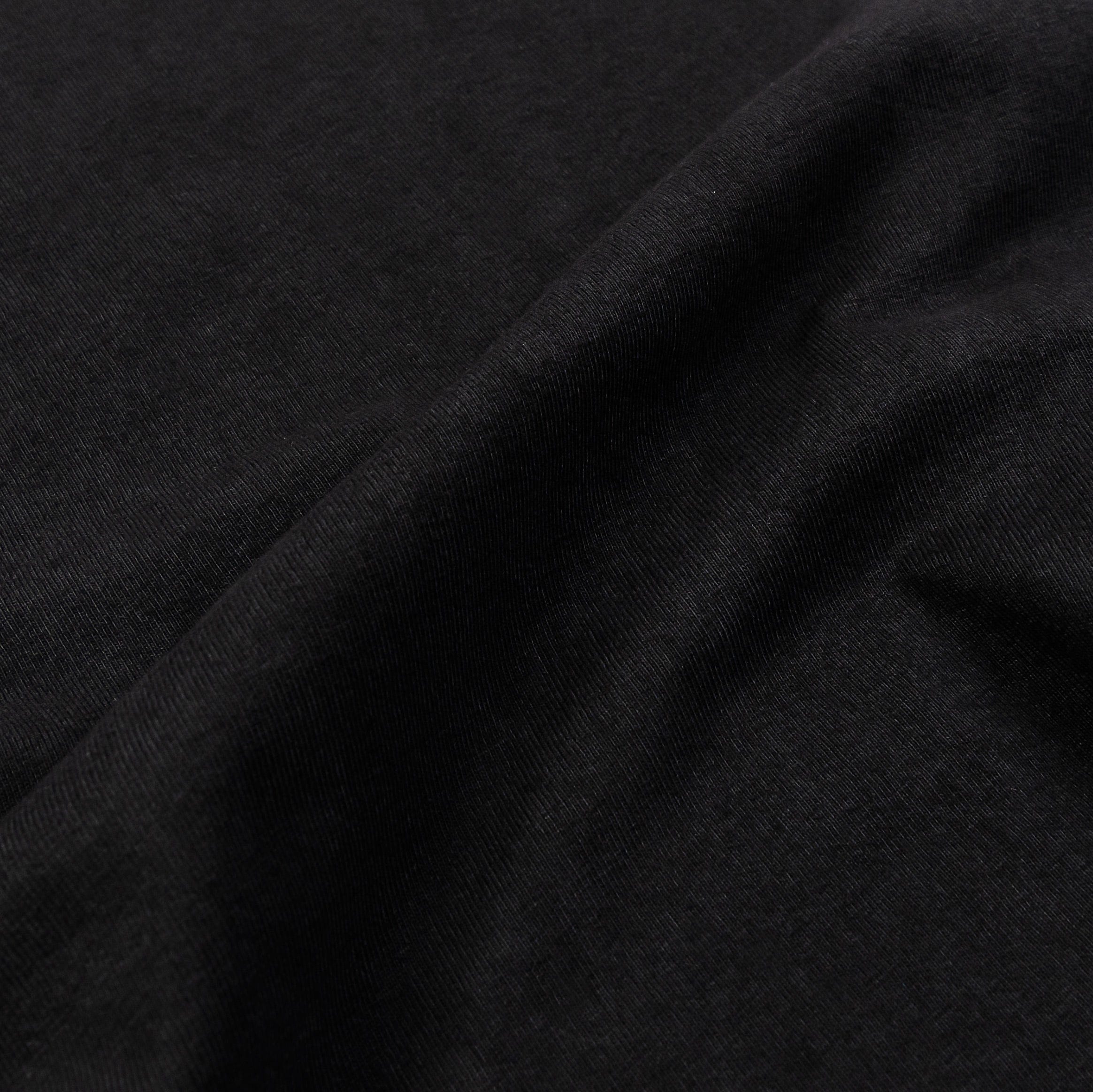 Maison Article Solid Washed Out Mens Short Sleeve Shirt (Black)