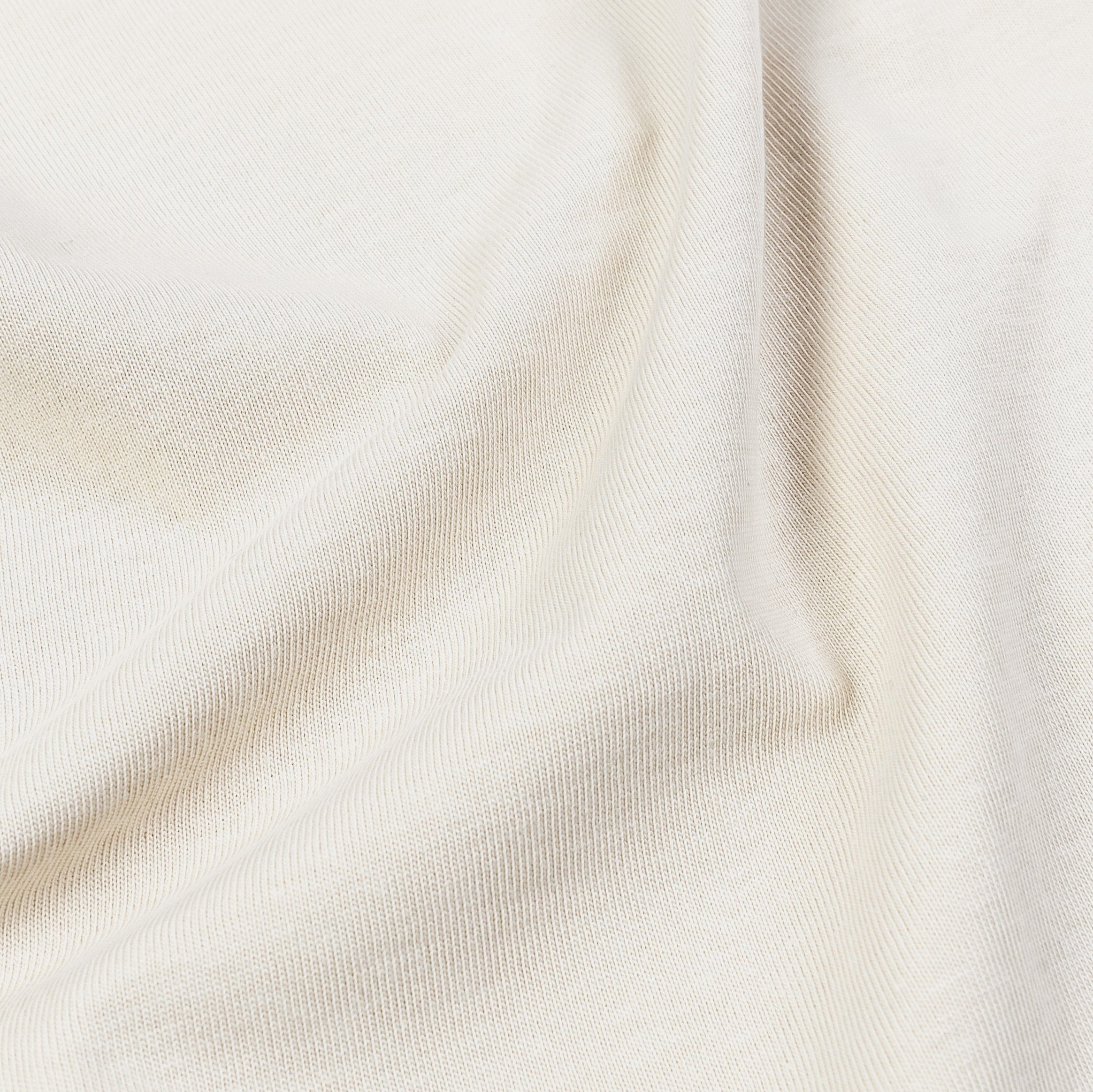 Maison Article Solid Novelty Mens Short Sleeve Shirt (Off White)