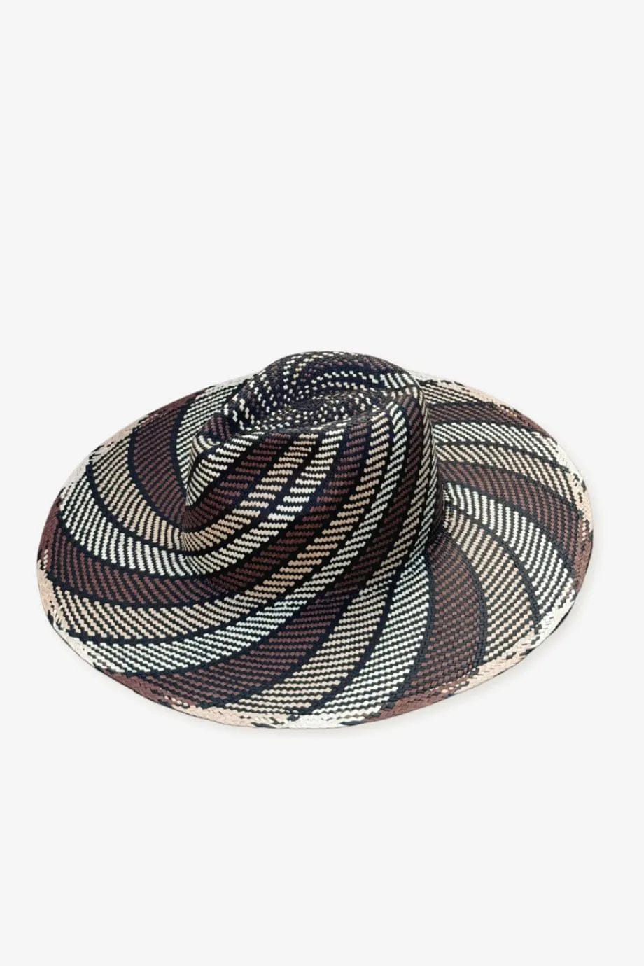 VAN PALMA Ema Straw Hat in Brown