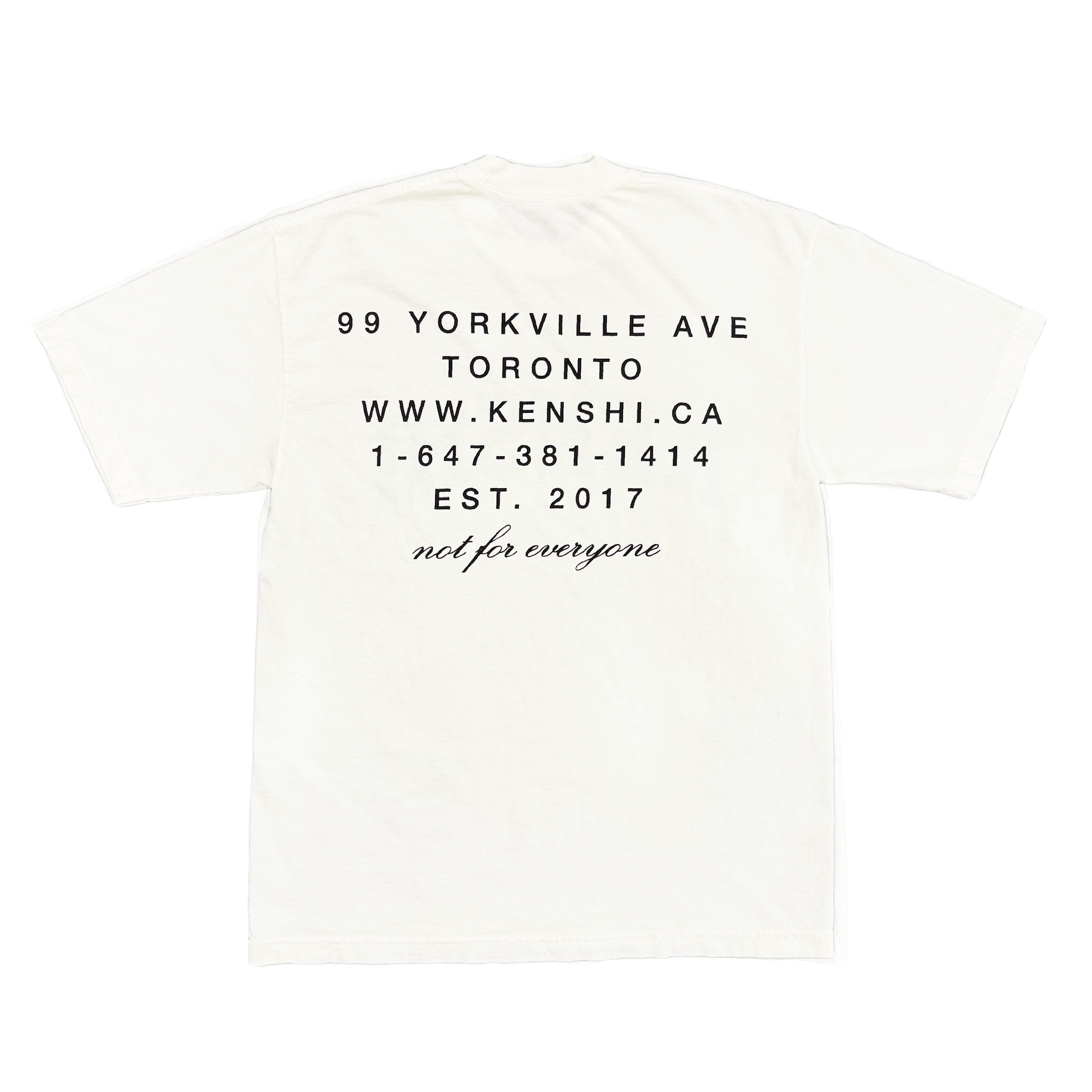 Logo Kenshi Arc Logo T - Shirt Cream
