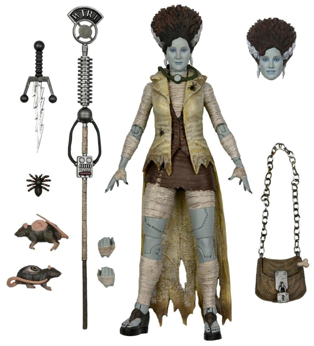 Neca Toys NECA Universal Monsters x Teenage Mutant Ninja Turtles Ultimate April as The Bride Action Figure