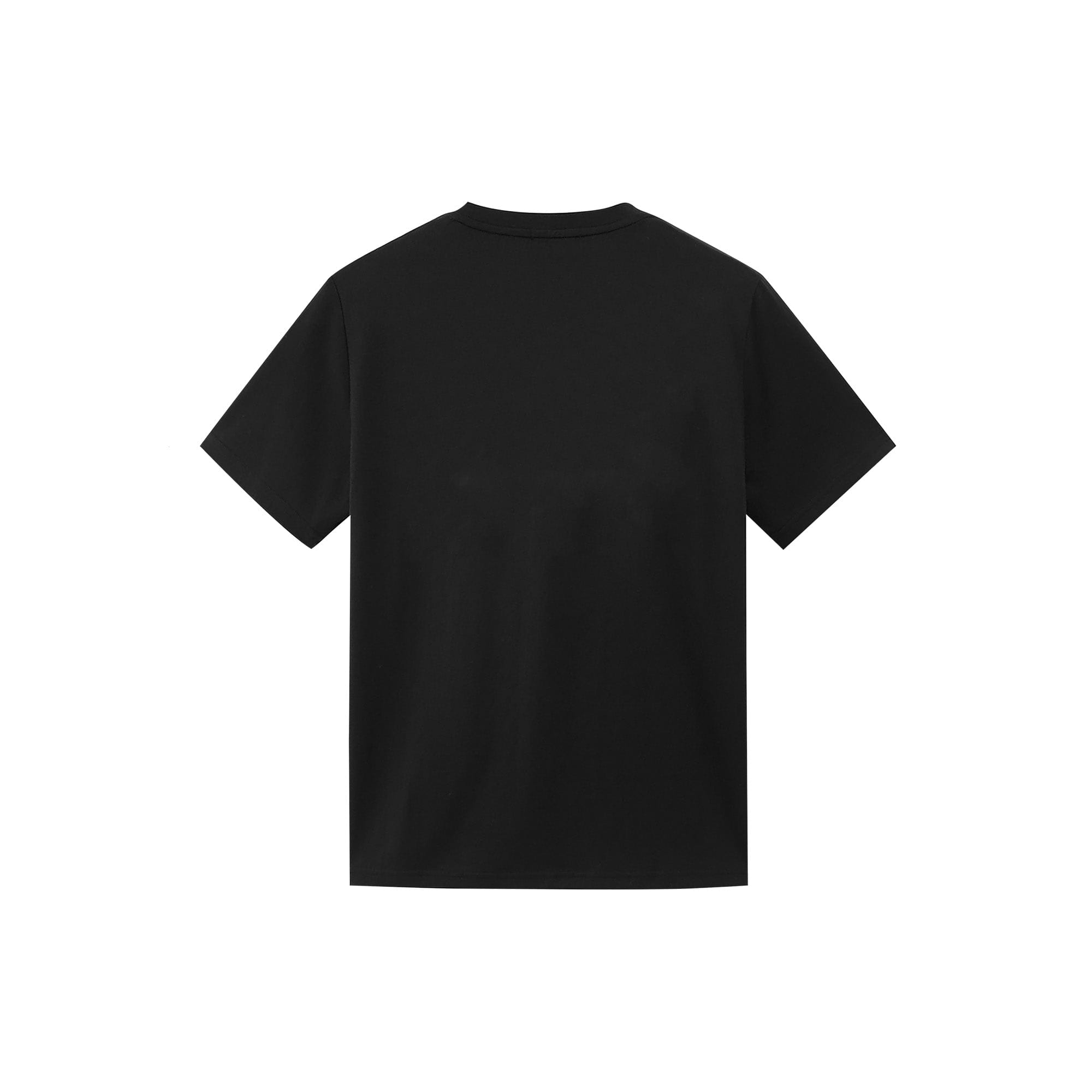 WHITE* PUSHAS Embroidered Logo T - Shirt Black / White (2024)