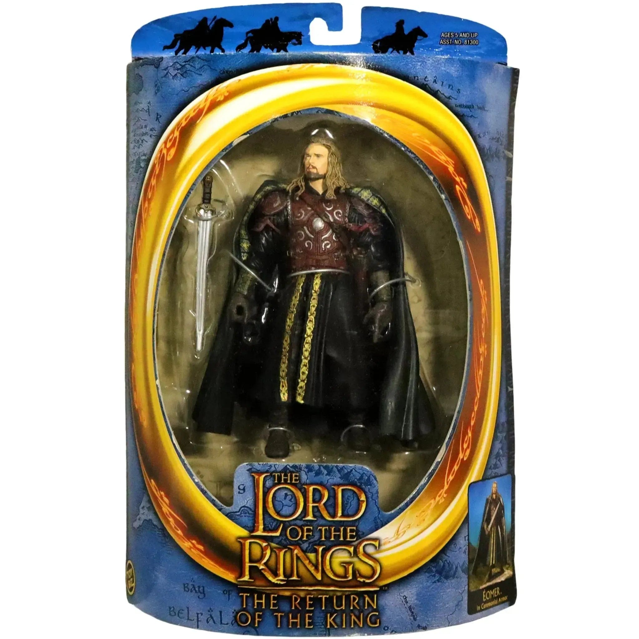 Toy Biz The Lord of the Rings: The Return of the King - Éomer in Ceremonial Armor Action Figure (6") - Toy Biz - (2003)
