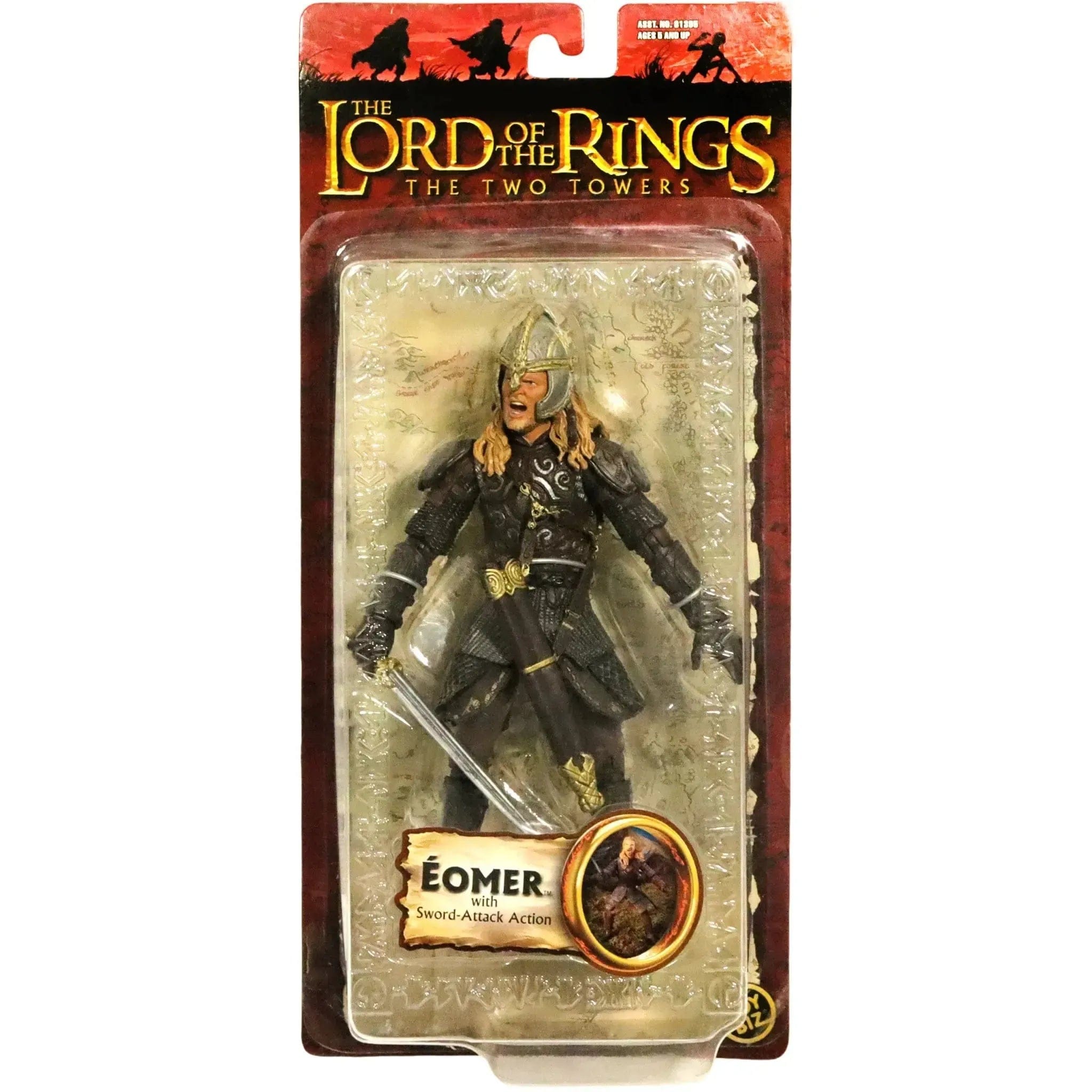 Toy Biz The Lord of the Rings: The Two Towers - Sword Attack Éomer Action Figure (6.5") - Toy Biz - (2003)