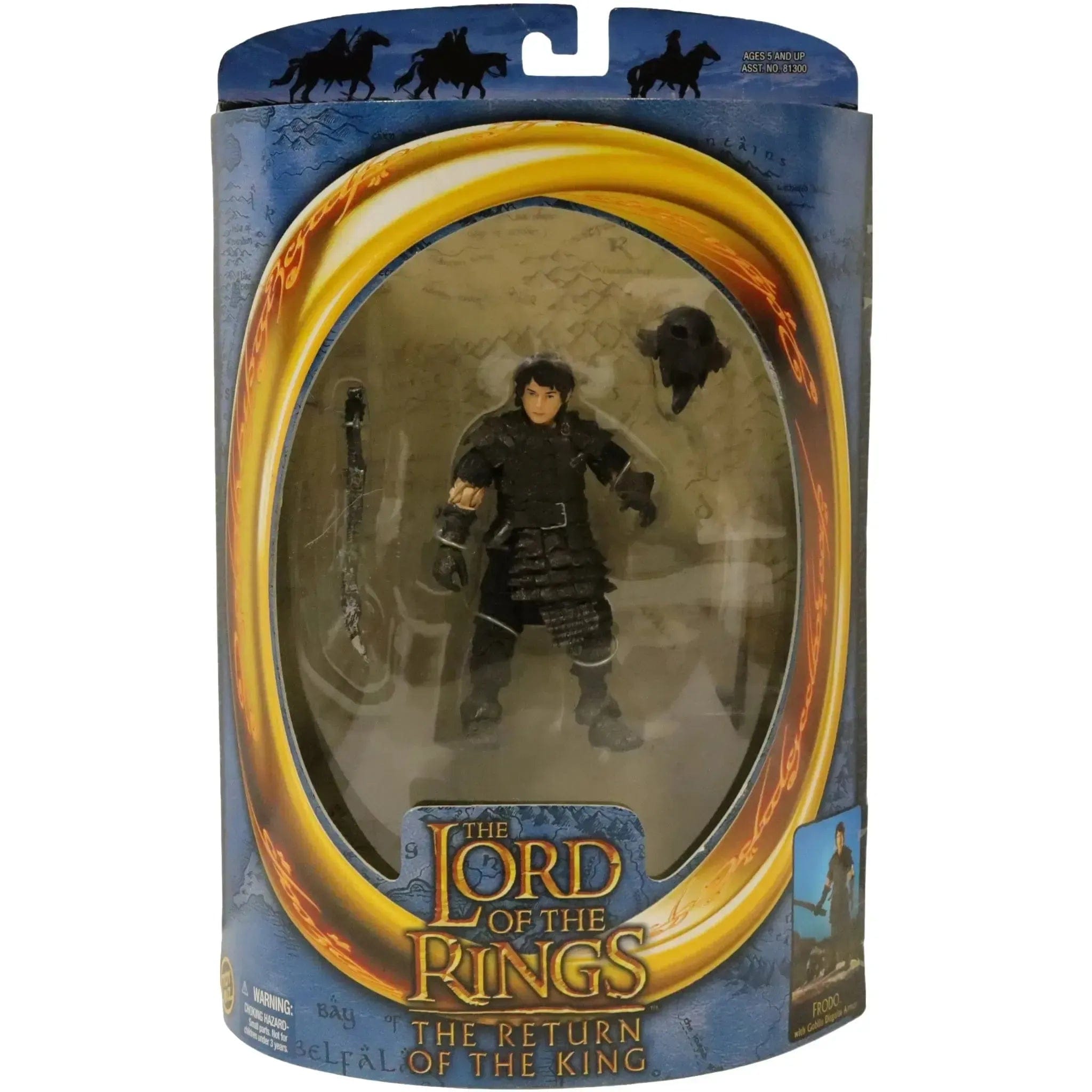 Toy Biz The Lord of the Rings: The Return of the King - Frodo with Goblin Disguise Armor Action Figure (4.25") - Toy Biz - (2003)
