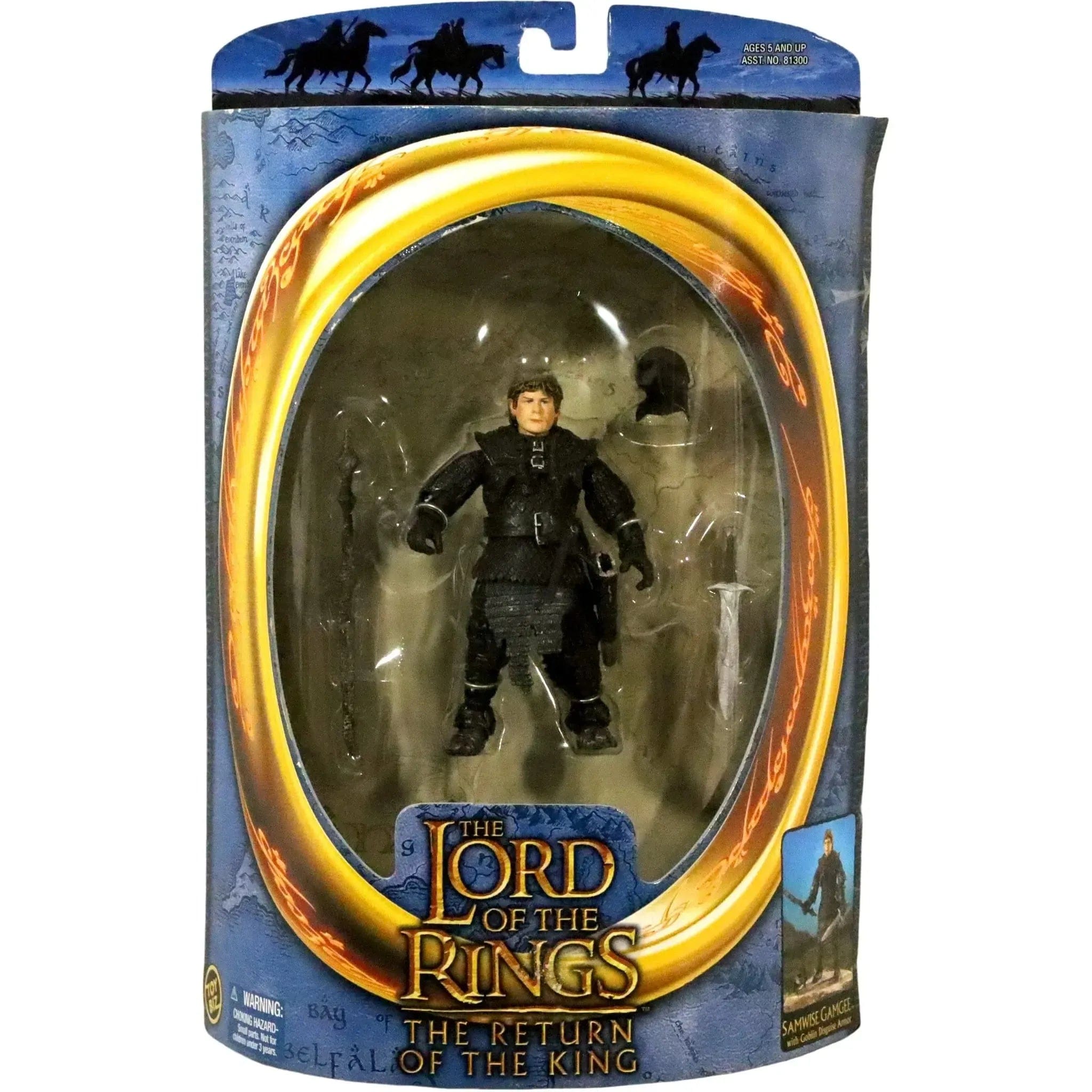 Toy Biz The Lord of the Rings: The Return of the King - Goblin Armor Samwise Gamgee Action Figure (4.25") - Toy Biz - (2003)