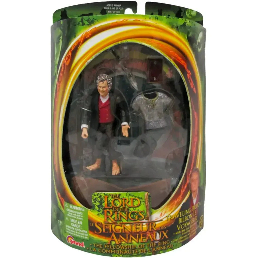 Toy Biz The Lord of the Rings: The Fellowship of the Ring - Traveling Bilbo Baggins Action Figure - Toy Biz - (2001)