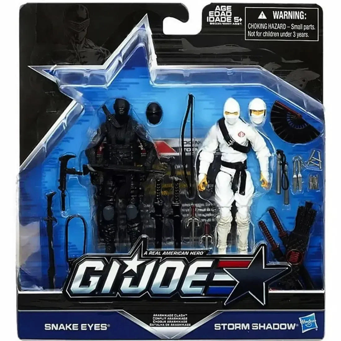 Hasbro G.I. Joe - Arashikage Clash Action Figure Set (3.75") - Hasbro - G.I. Joe 50th Anniversary Edition