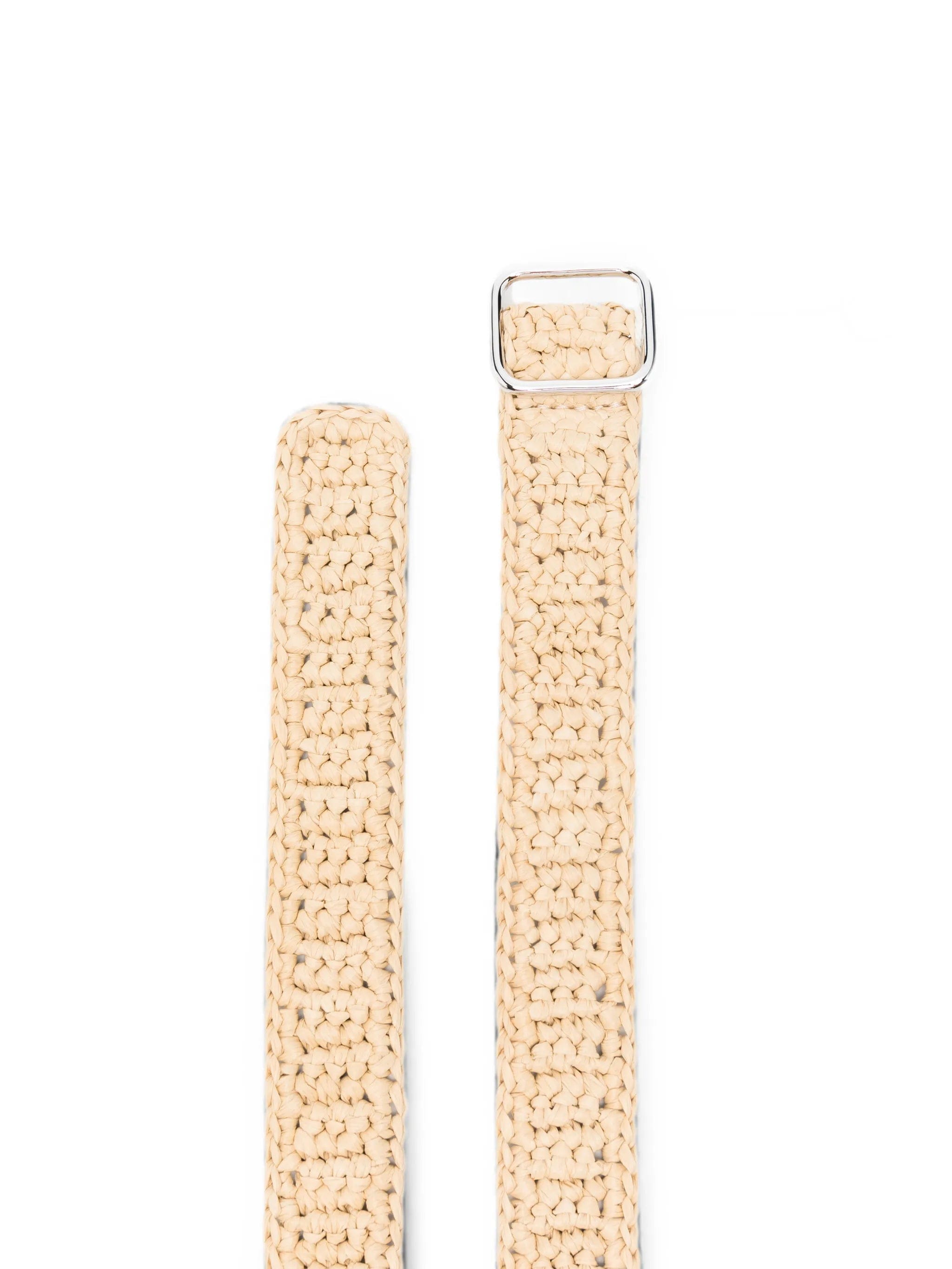 Déhanche Mako raffia belt