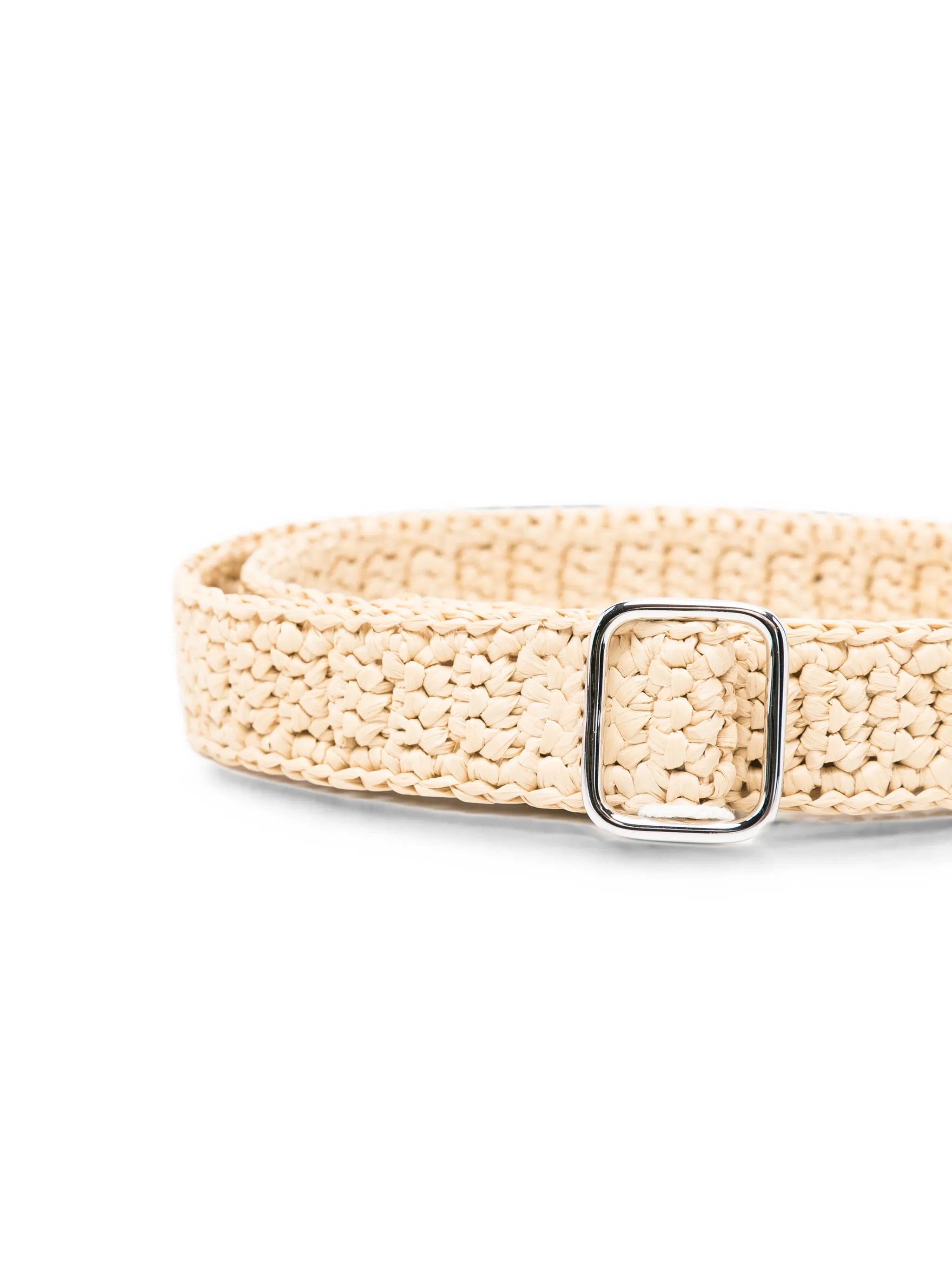 Déhanche Mako raffia belt