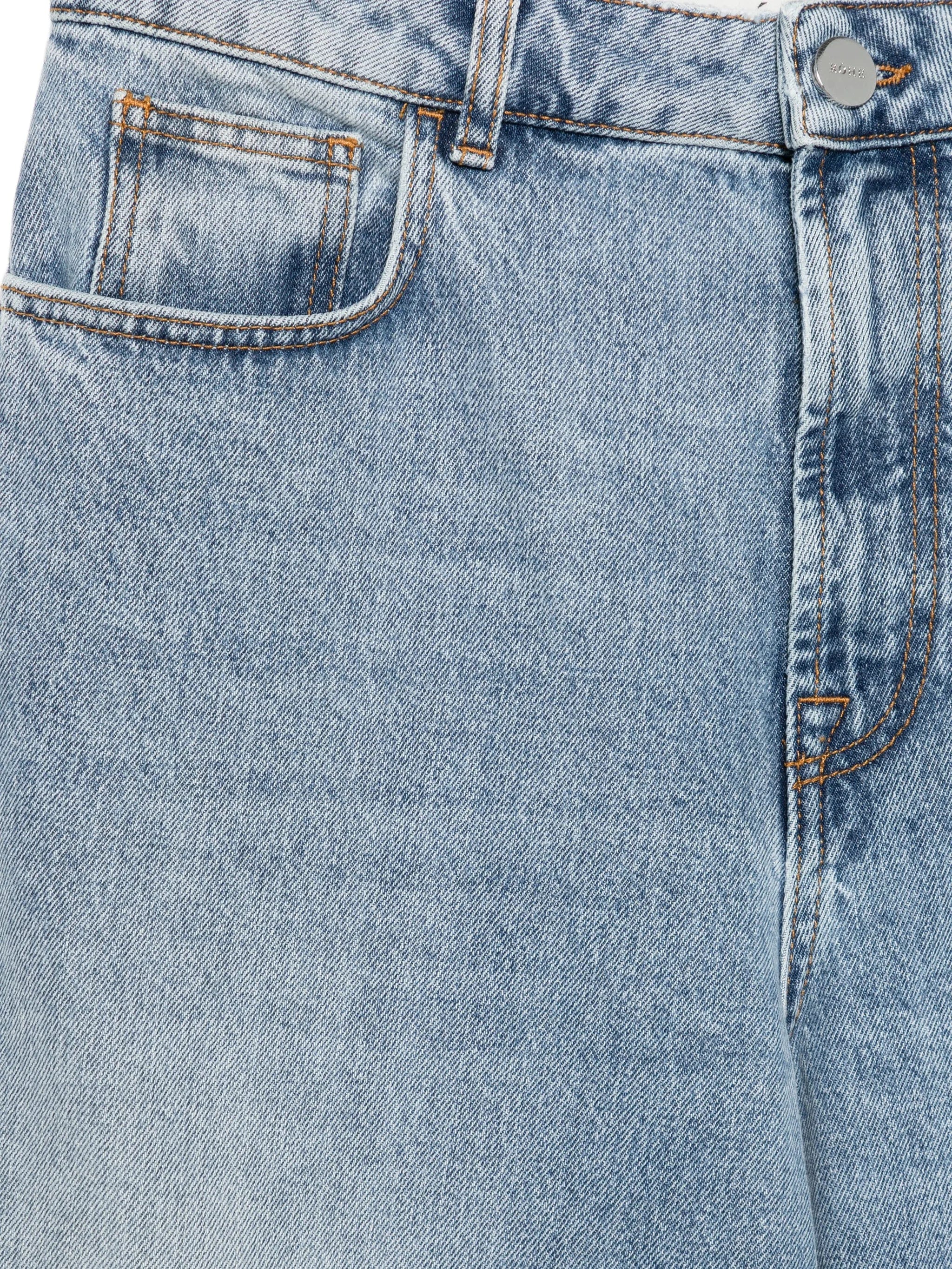 Róhe buttoned straight jeans