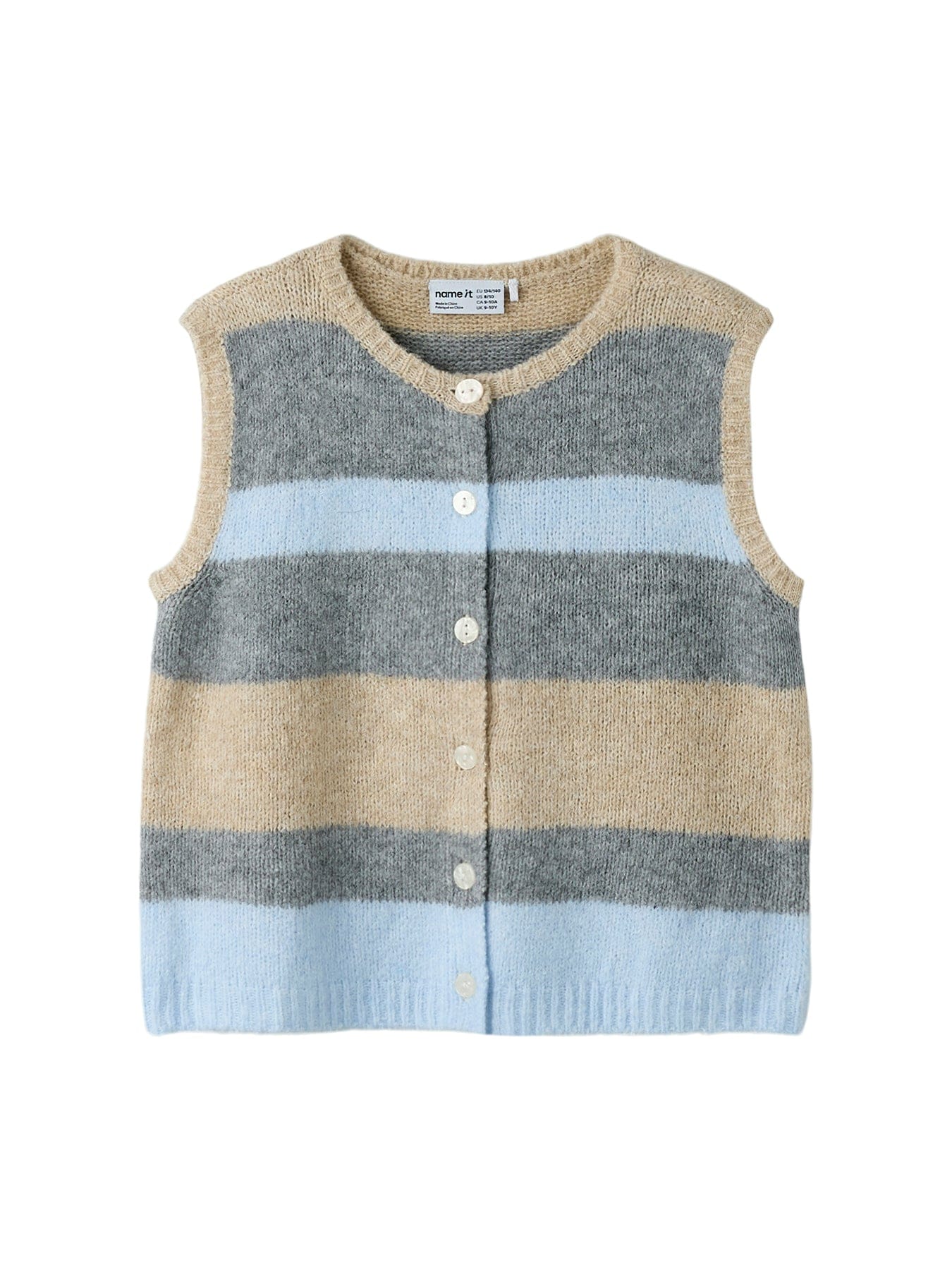 Name It Kid Kids' Knit Vest Blue
