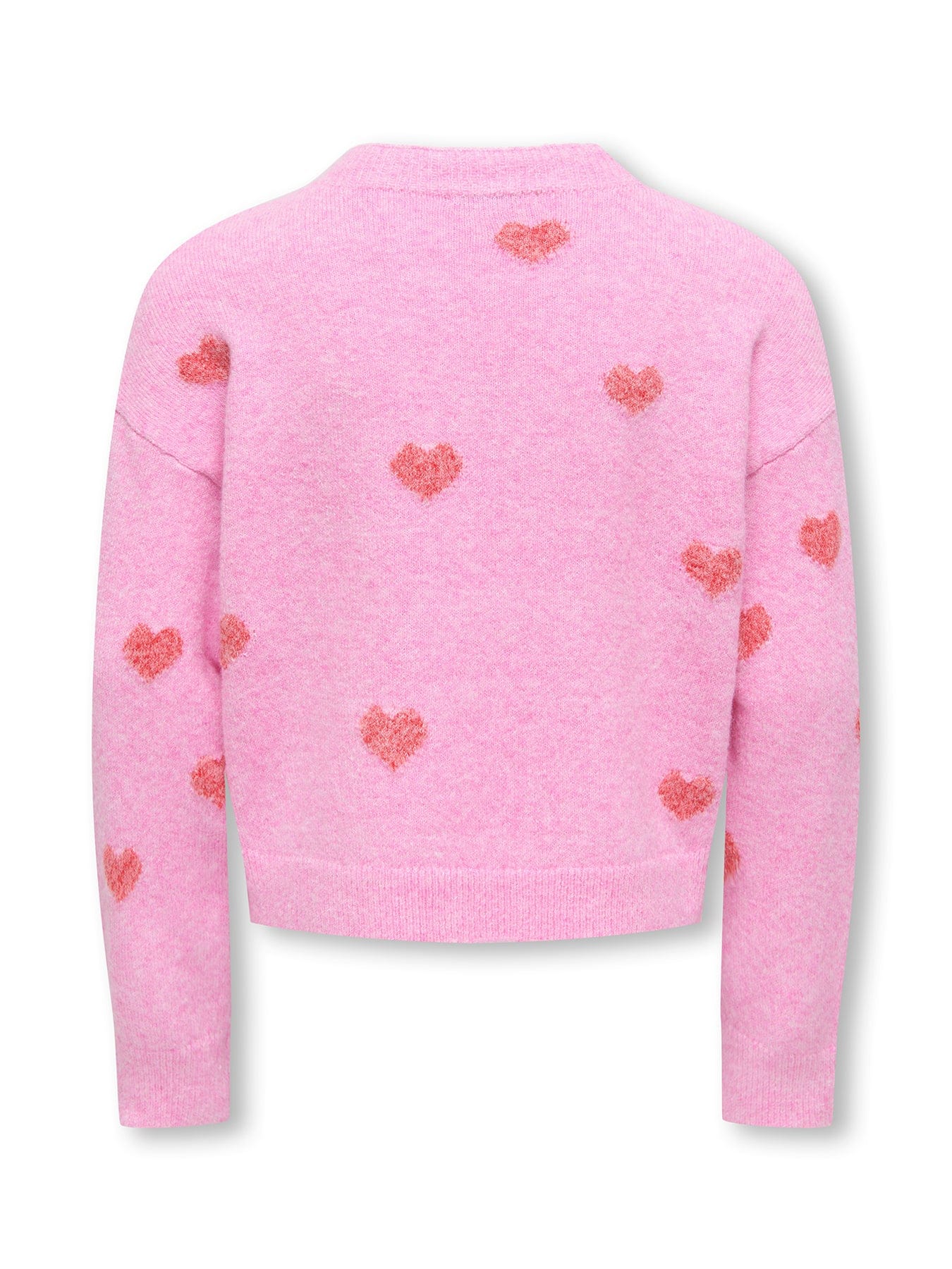 ONLY Kids' Textured Sweatshirt Pink