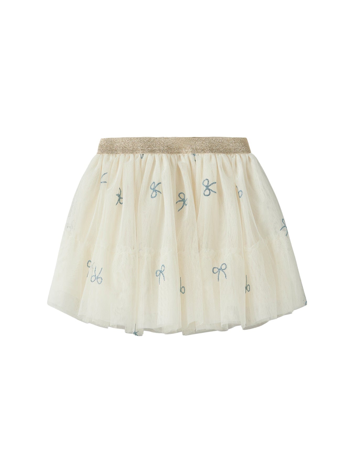 Name It Mini Kids' Kira Tulle Skirt Cream