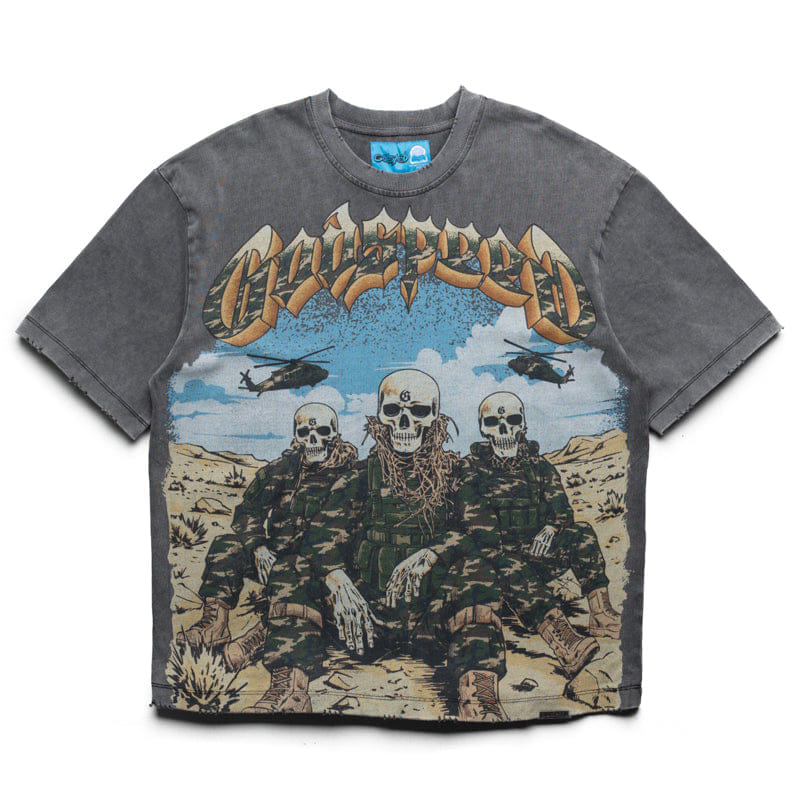 Godspeed New York Squadron T-Shirt - Grey Wash