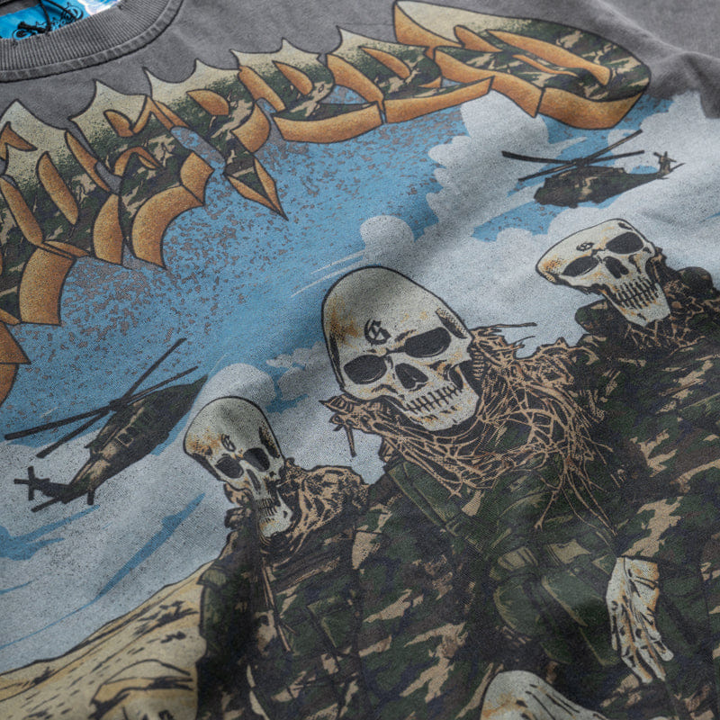 Godspeed New York Squadron T-Shirt - Grey Wash